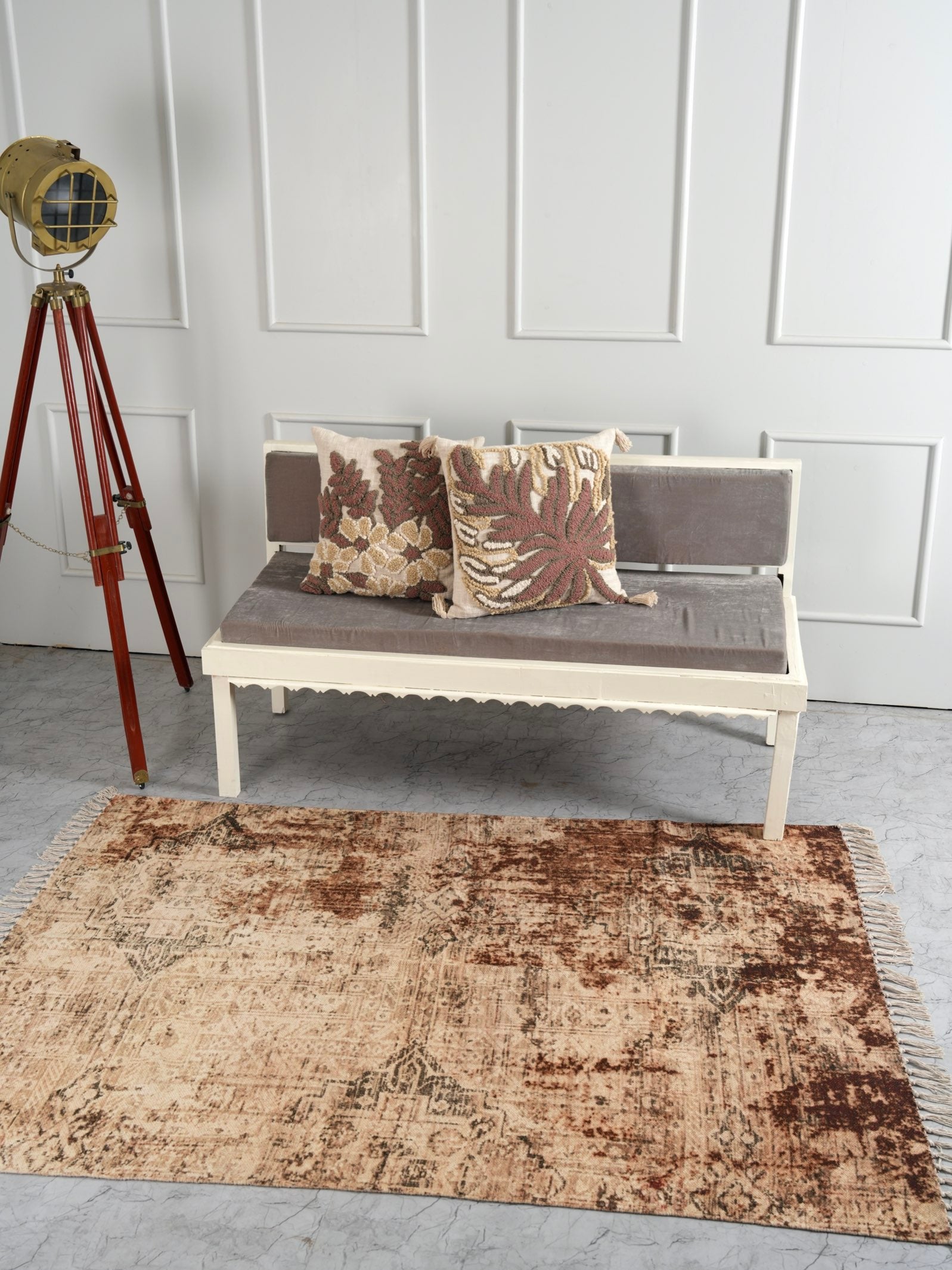 Rust Echo Rug