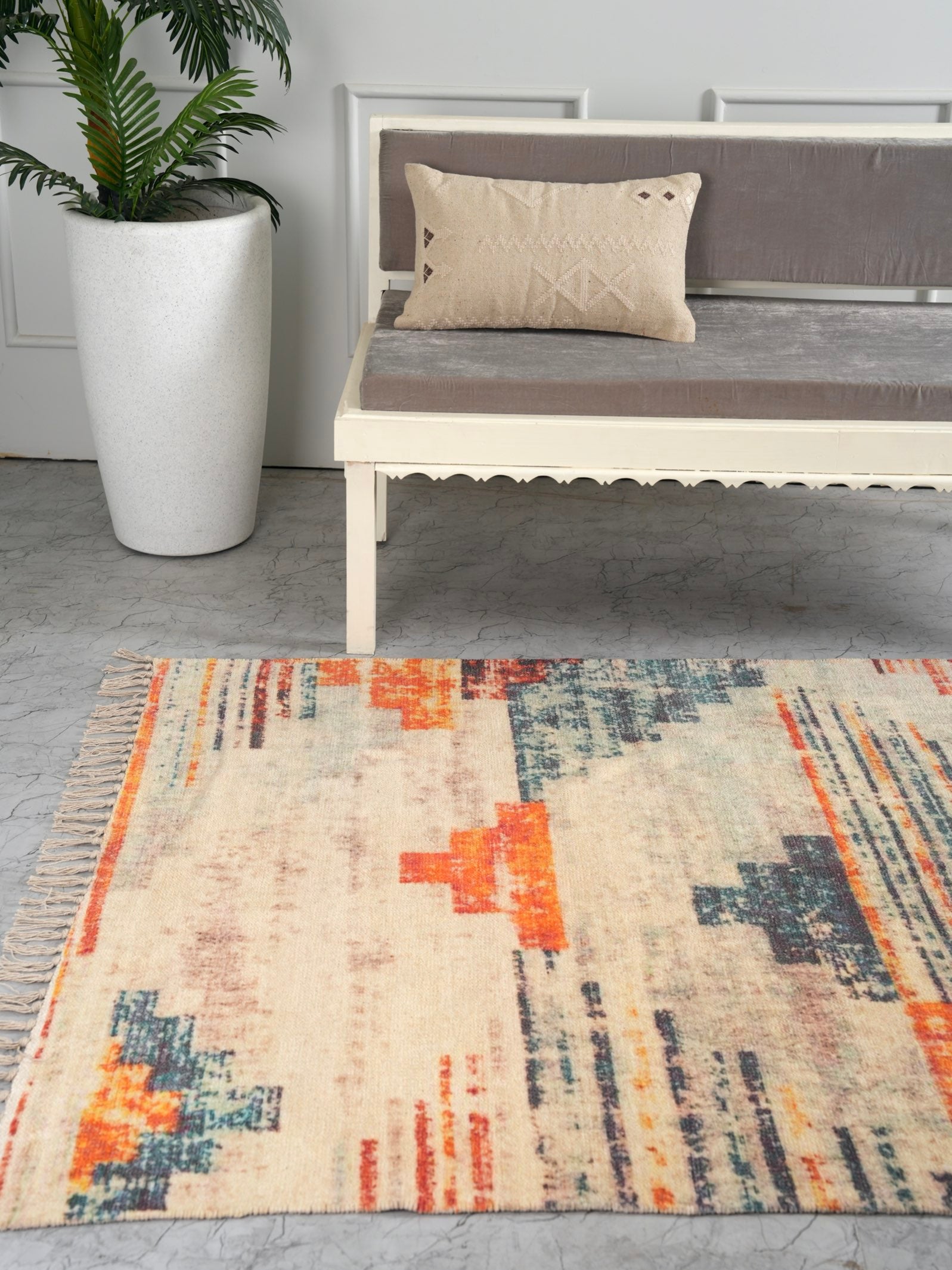 Pixel Ember Rug