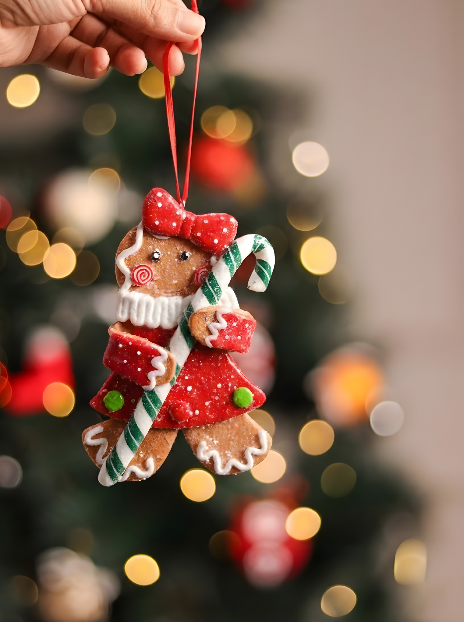 Gingerbread Ornaments (Set of 2)