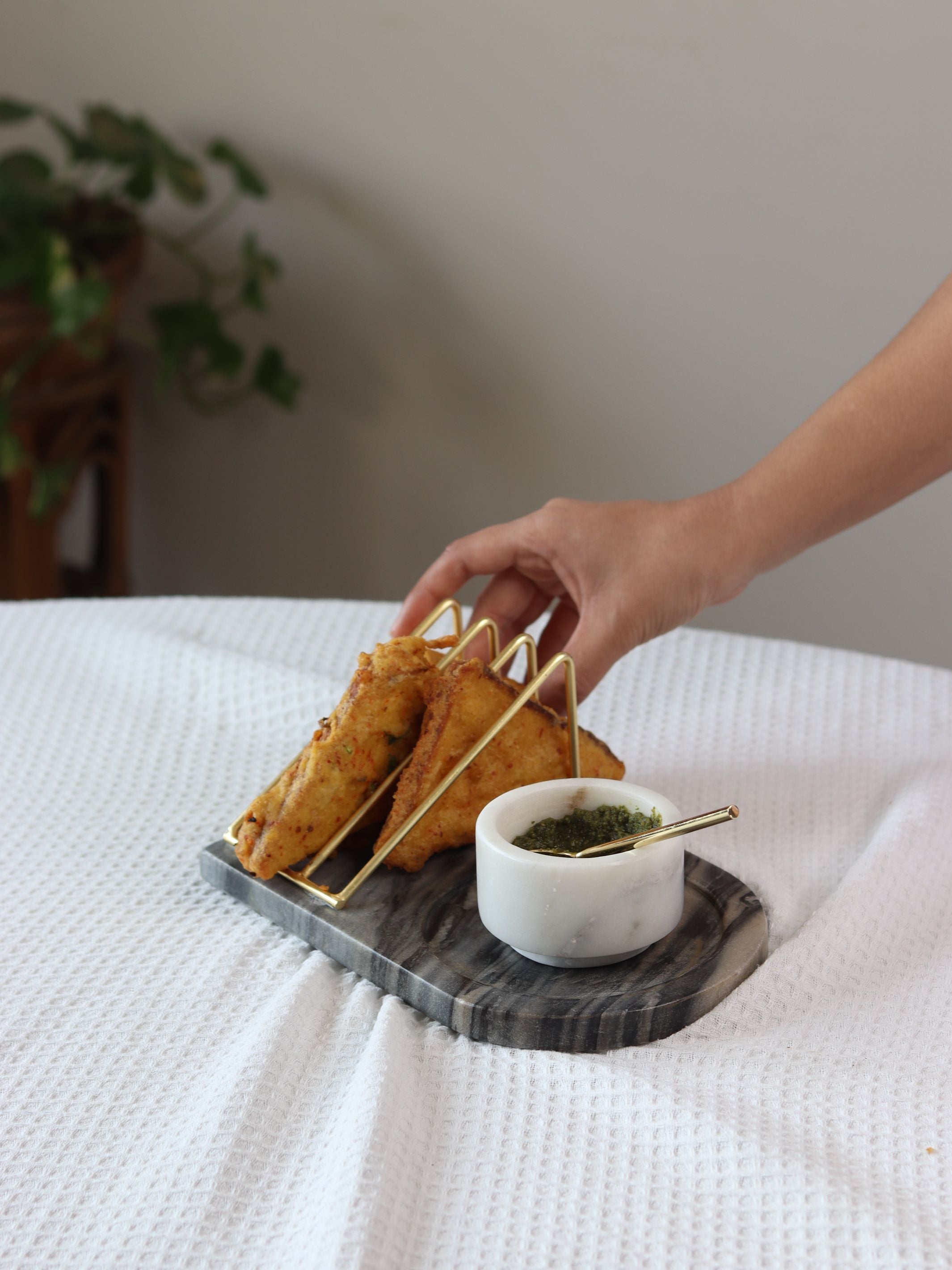 Marble Breakfast Tray