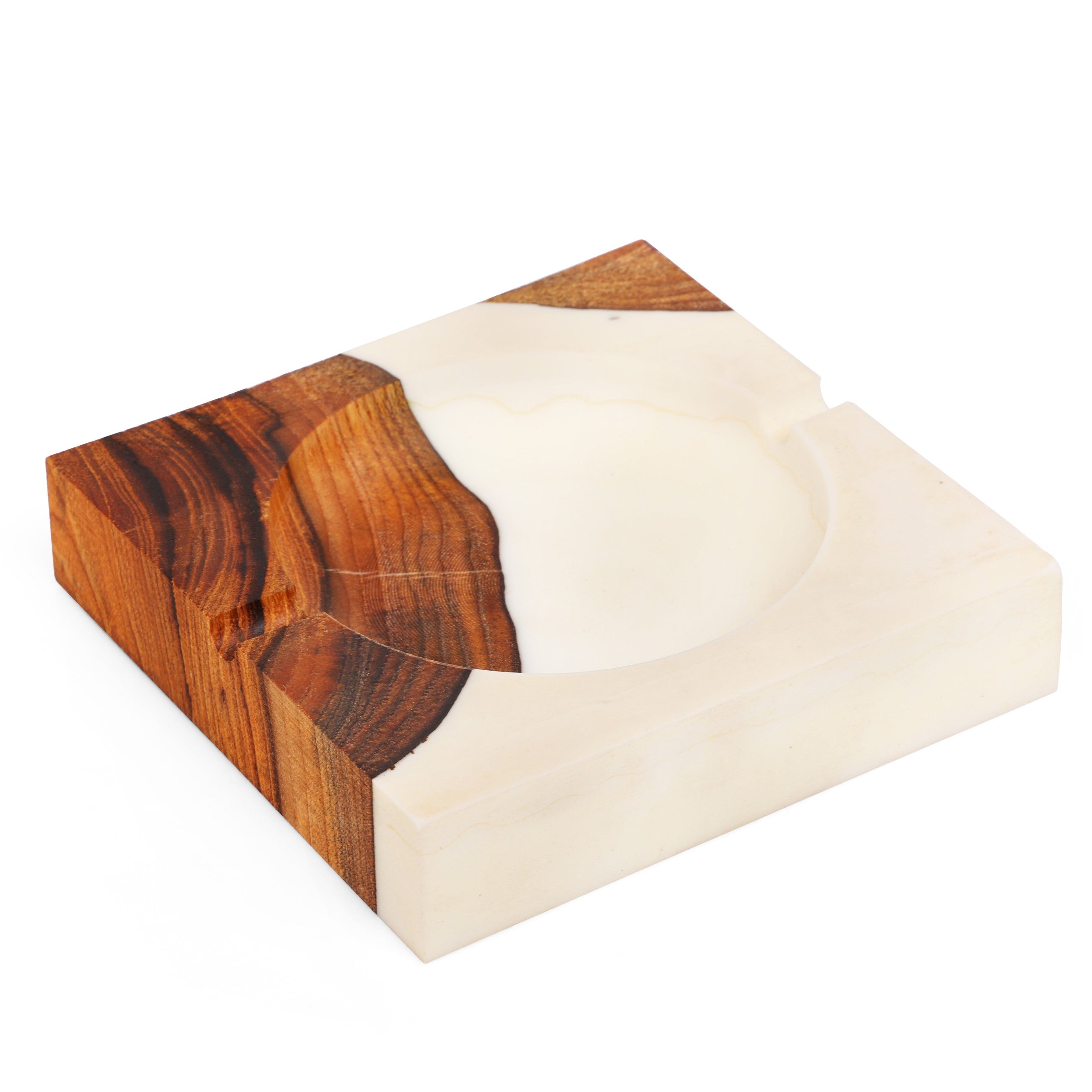 Elegant White Ashtray
