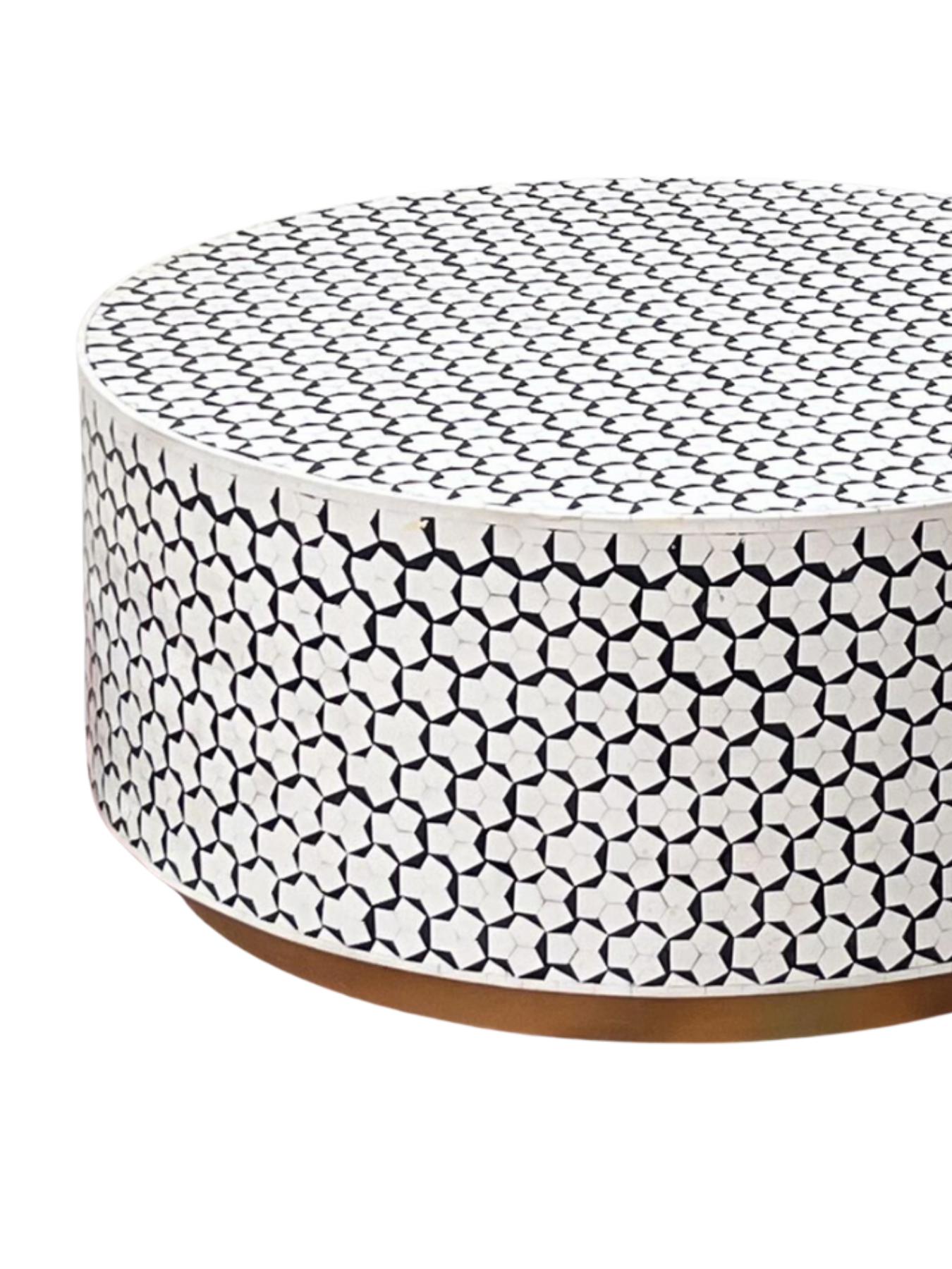 Inlay Round Coffee Table -Targua