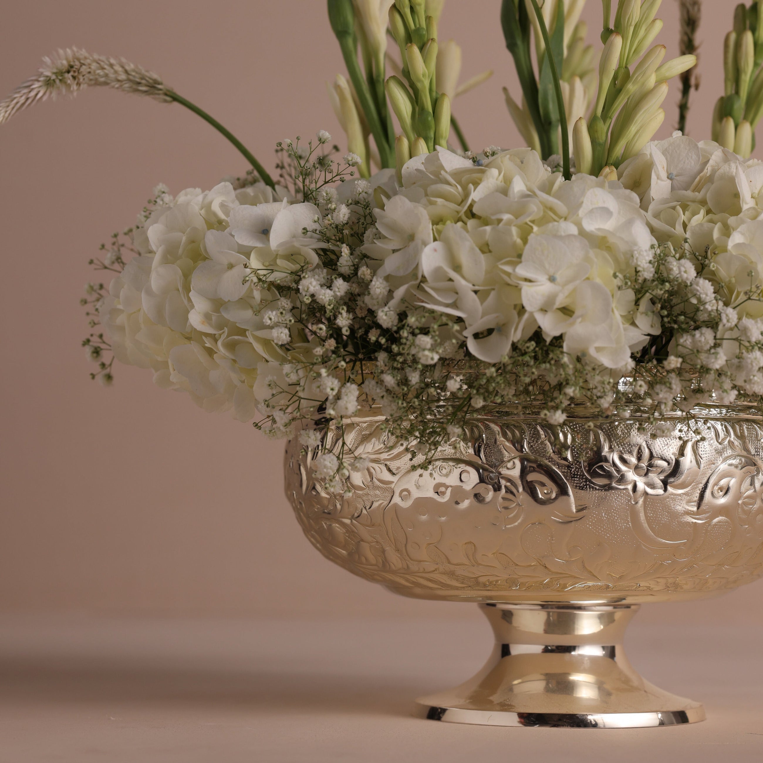 Enchanted Forest Urli/Center Piece - Silver