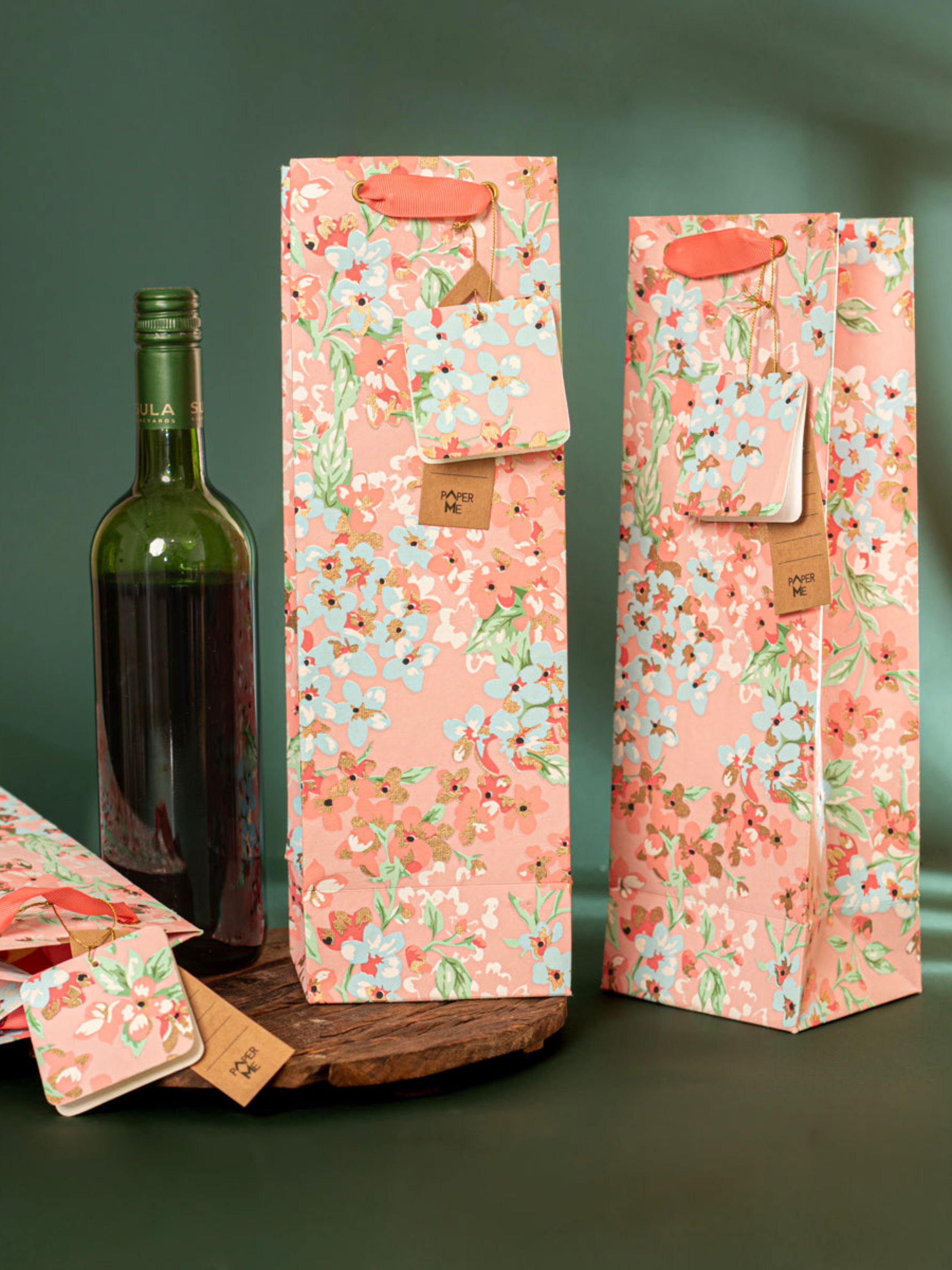 Bloom Flower Wine Bag