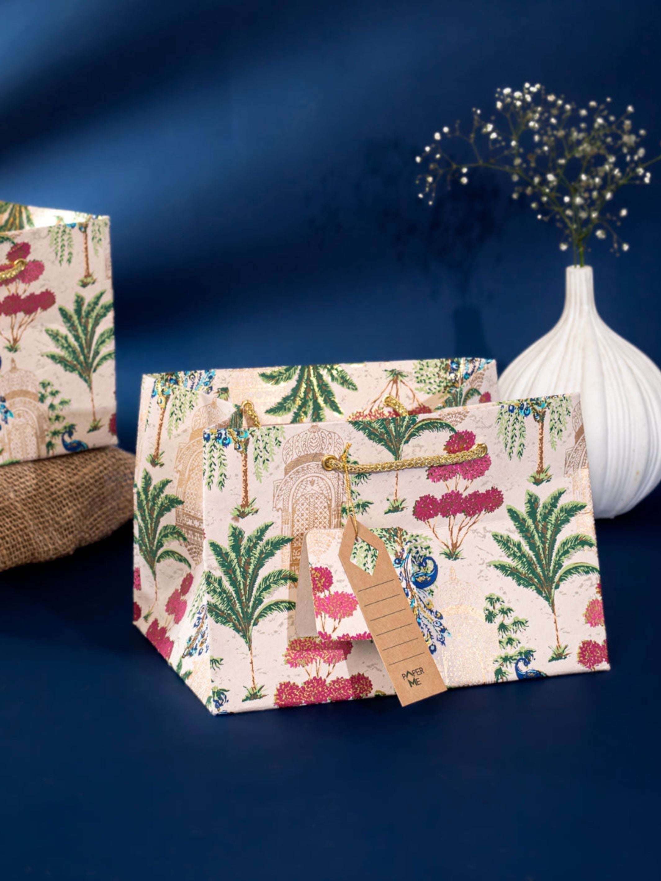 Vrindavan Small Broad Base Bag