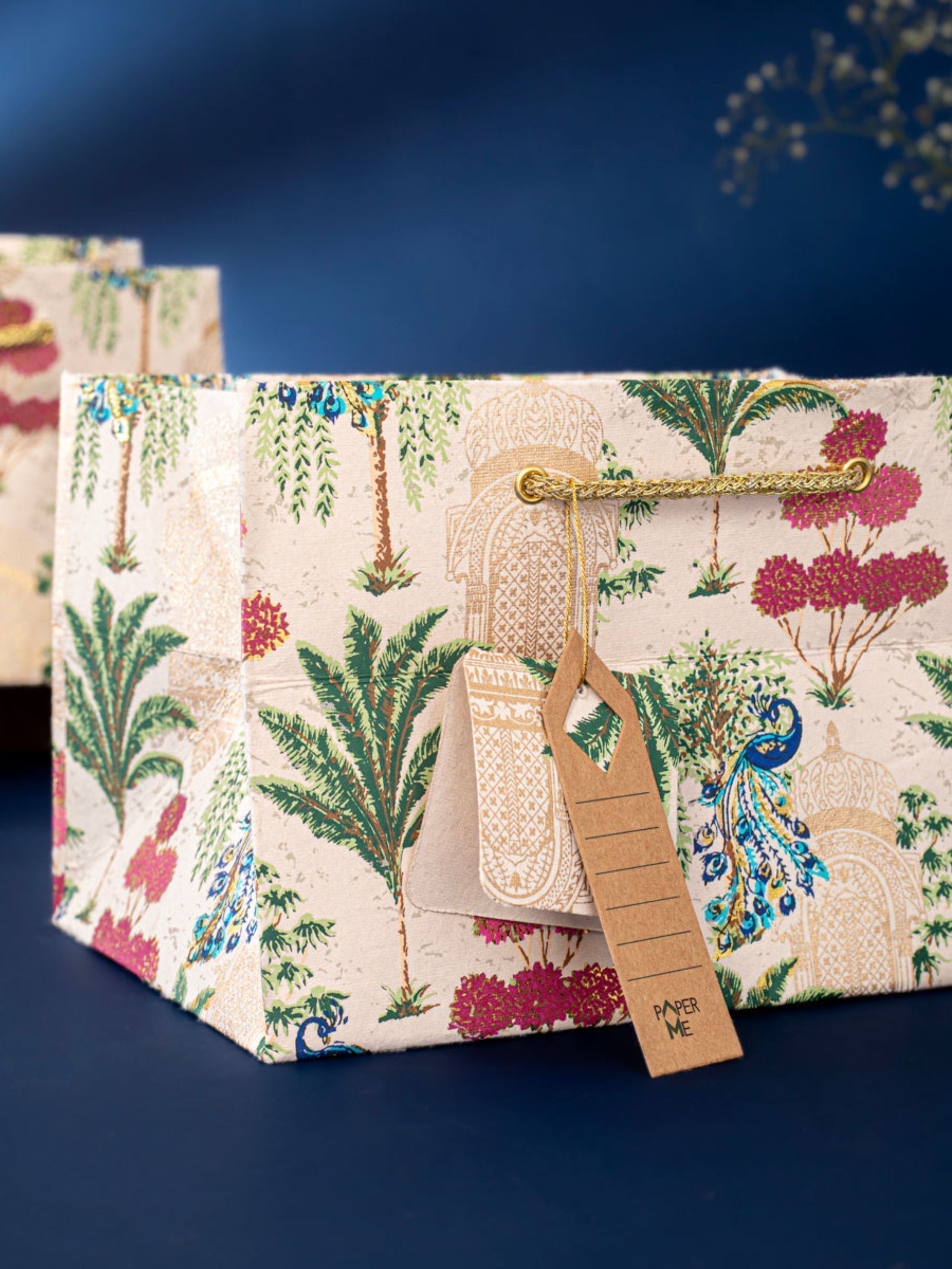 Vrindavan Small Broad Base Bag