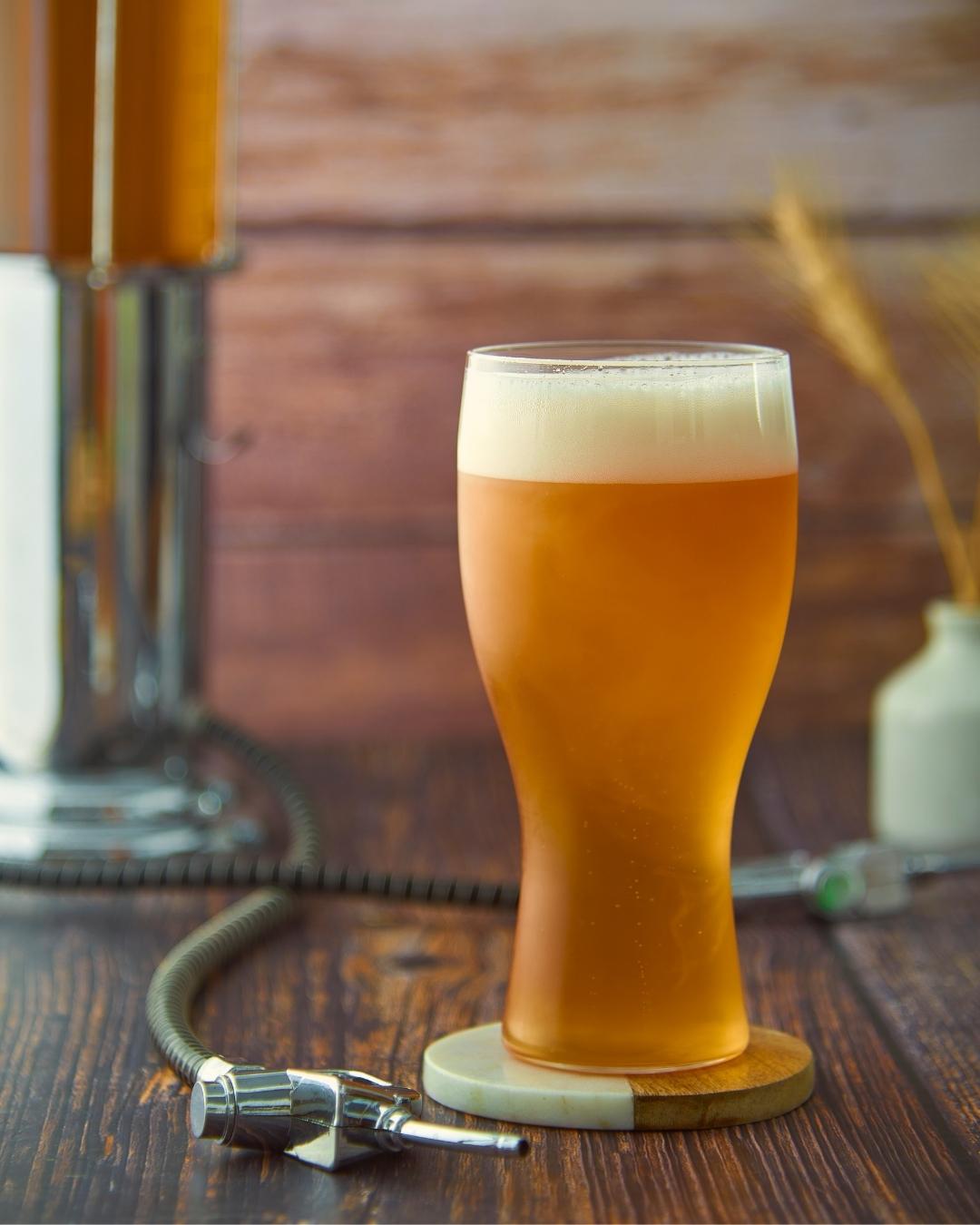 Timeless Grace Beer Glass | 650 ml | Set of 2,4,6