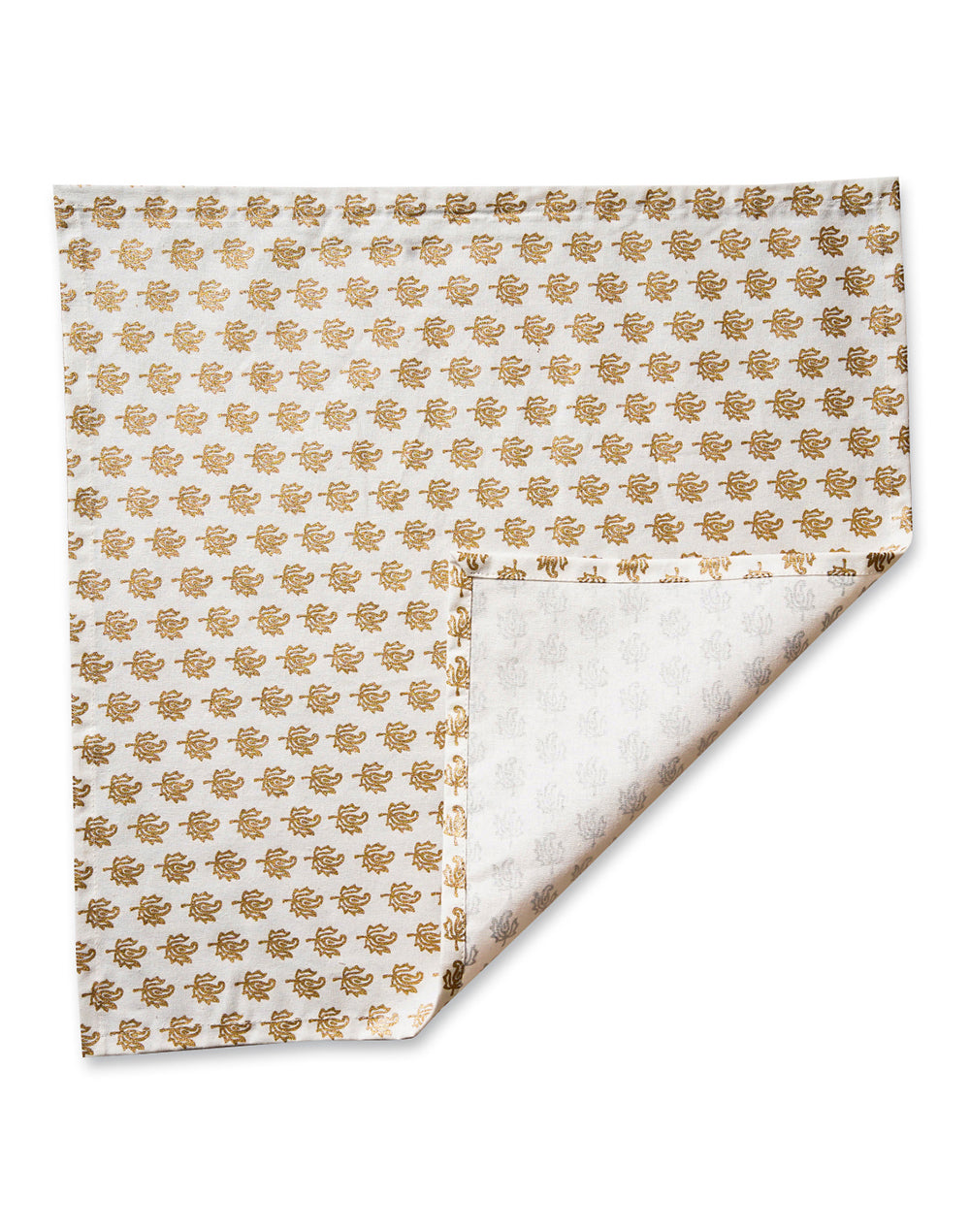 Set of 6 - 16" - Decortive Floral 100% Cotton Table Napkins