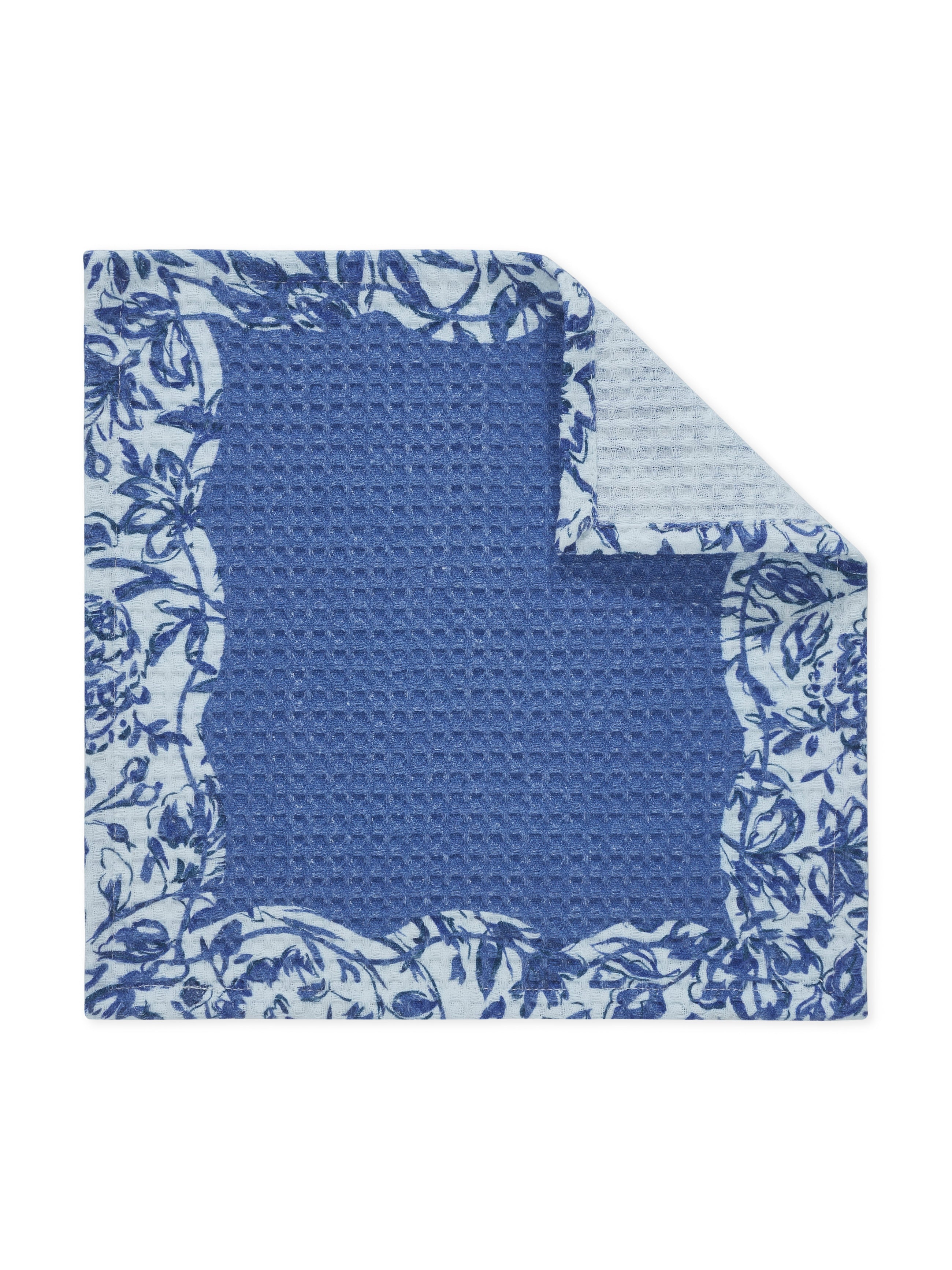 Nyssa Blue Face Towel | Set Of 2