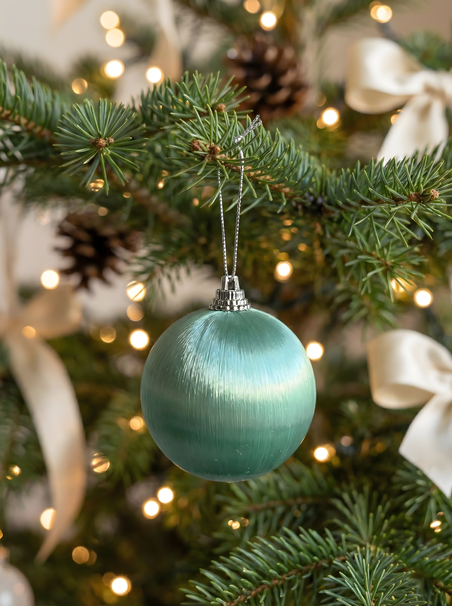 Assorted Christmas Ornament Balls – 12 Piece Set