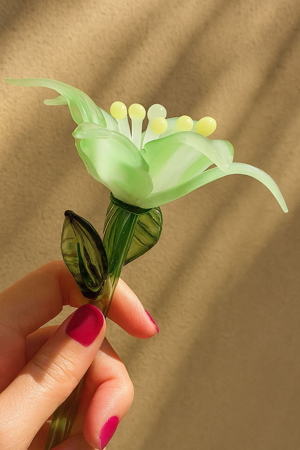 Blooming Lillies- Glass Flowers & Bouquet