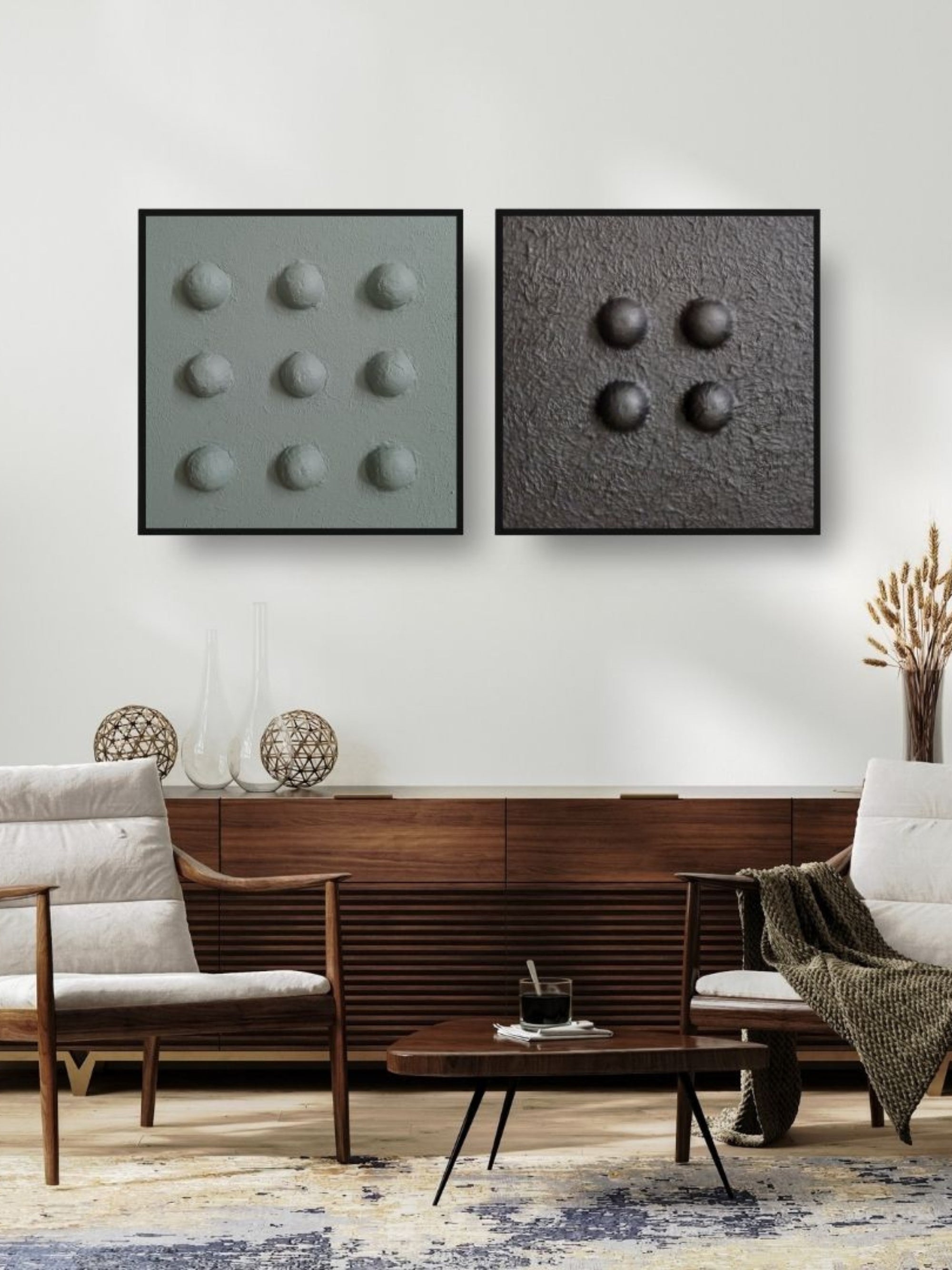 Textured Loops (Pair)