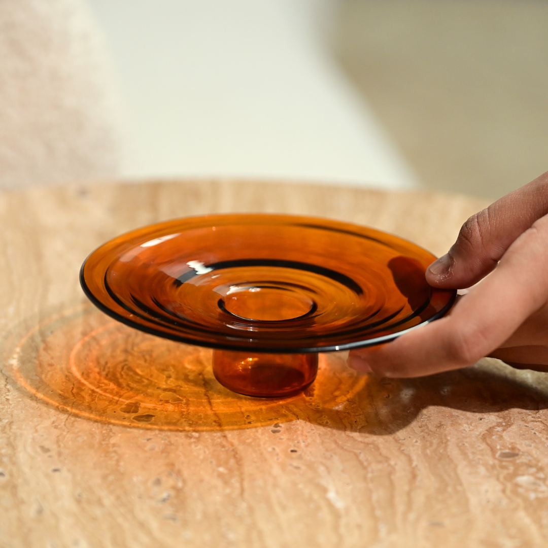 Muun Incense Holder - Amber