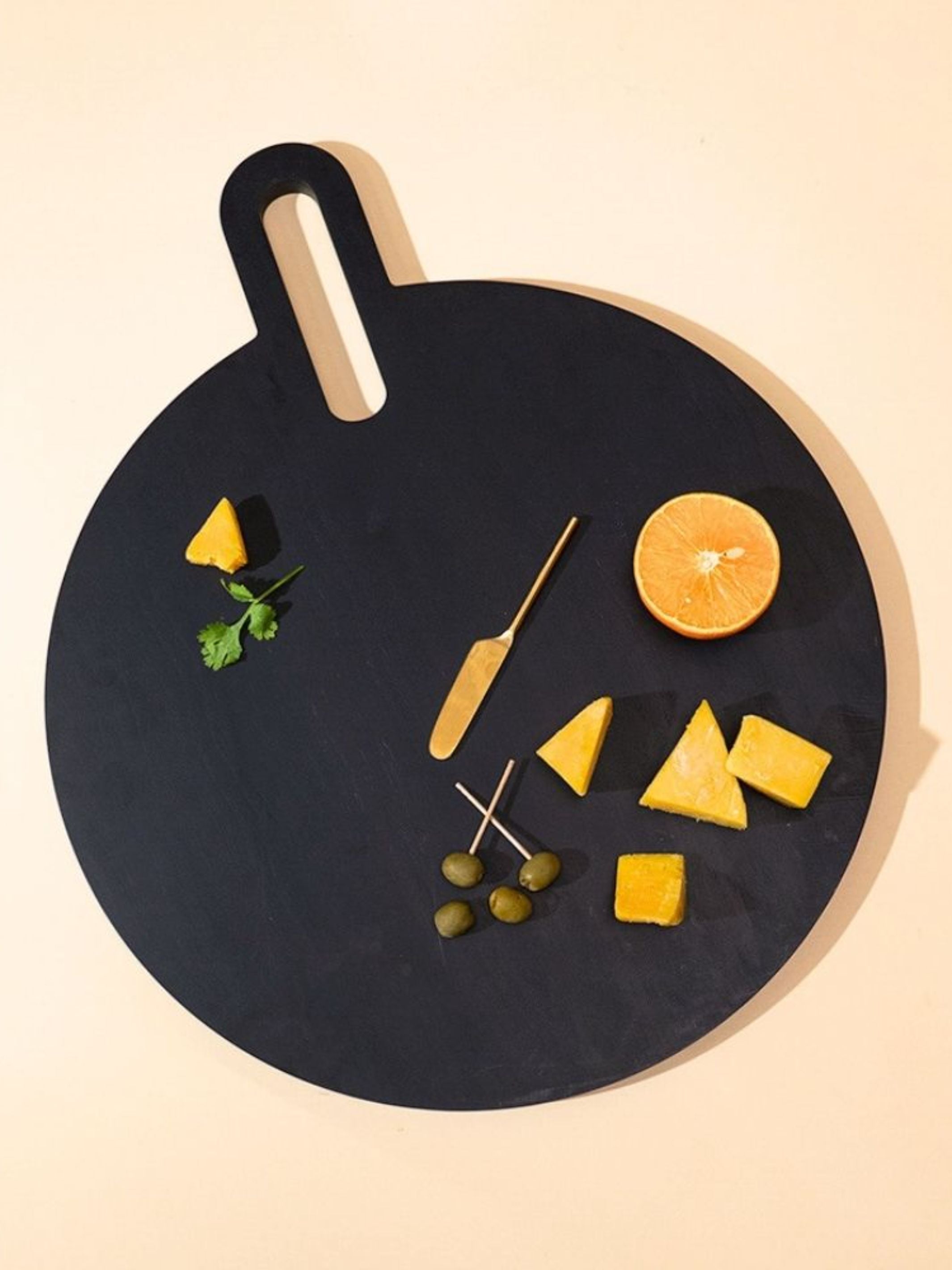 Acacia Wood Round Platter