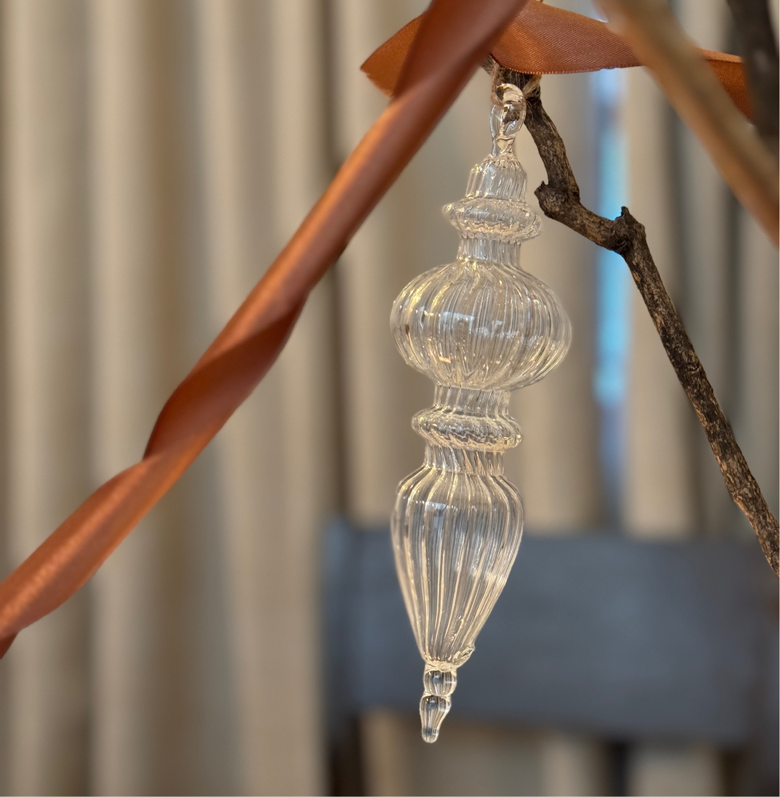 Glass Ornament (6 pc)