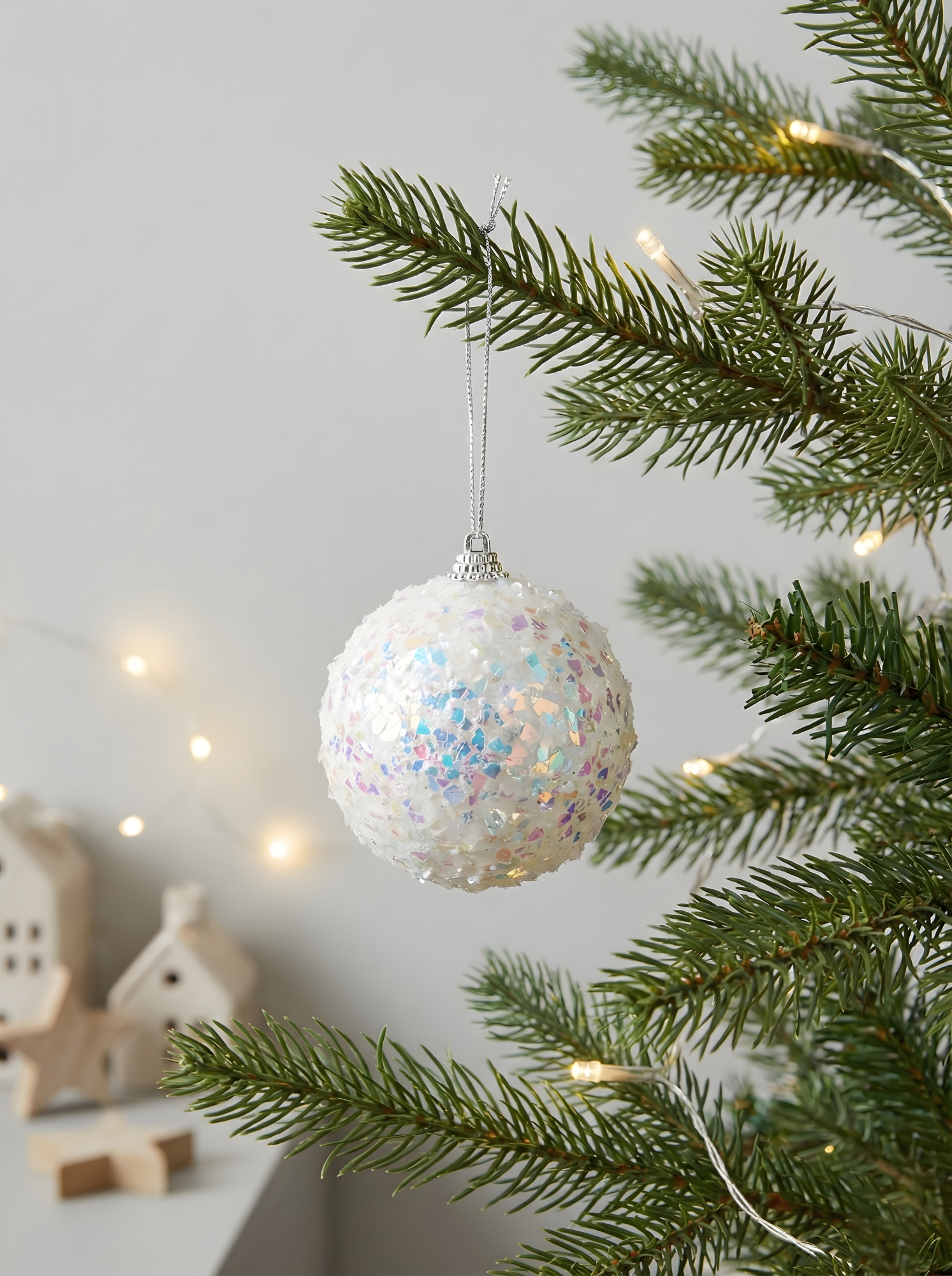 Assorted Christmas Ornament Balls – 12 Piece Set