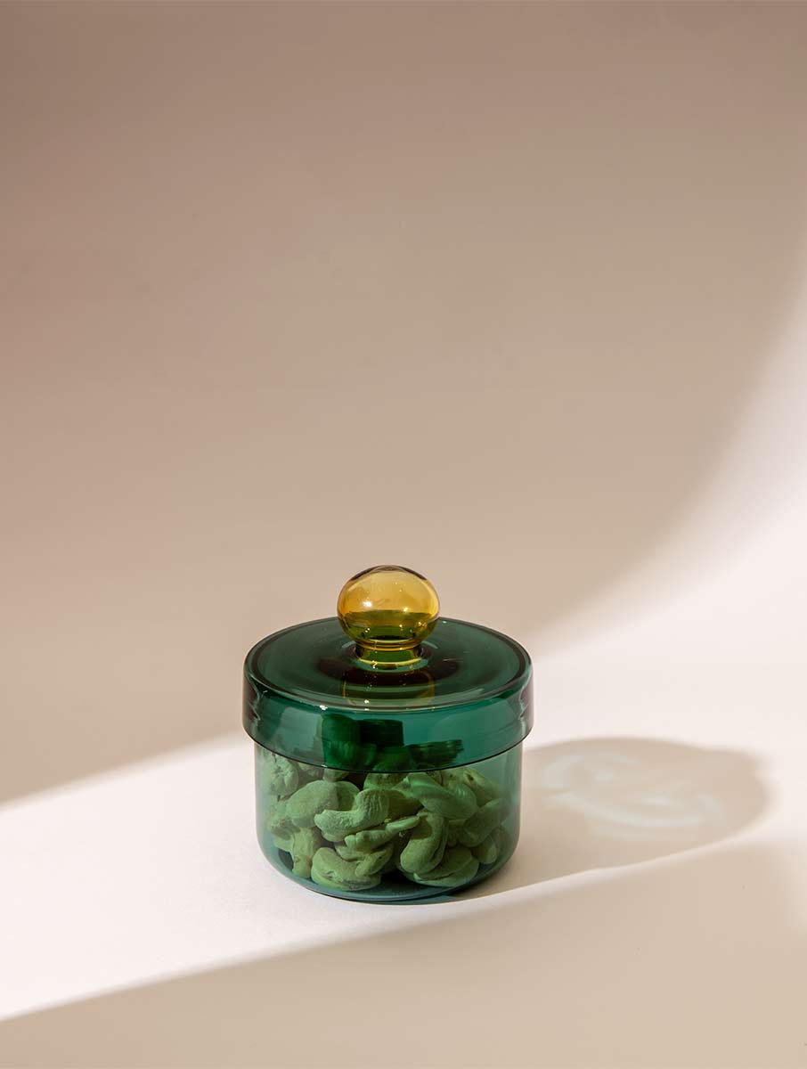 Aurora Glass Jars - Set of 3