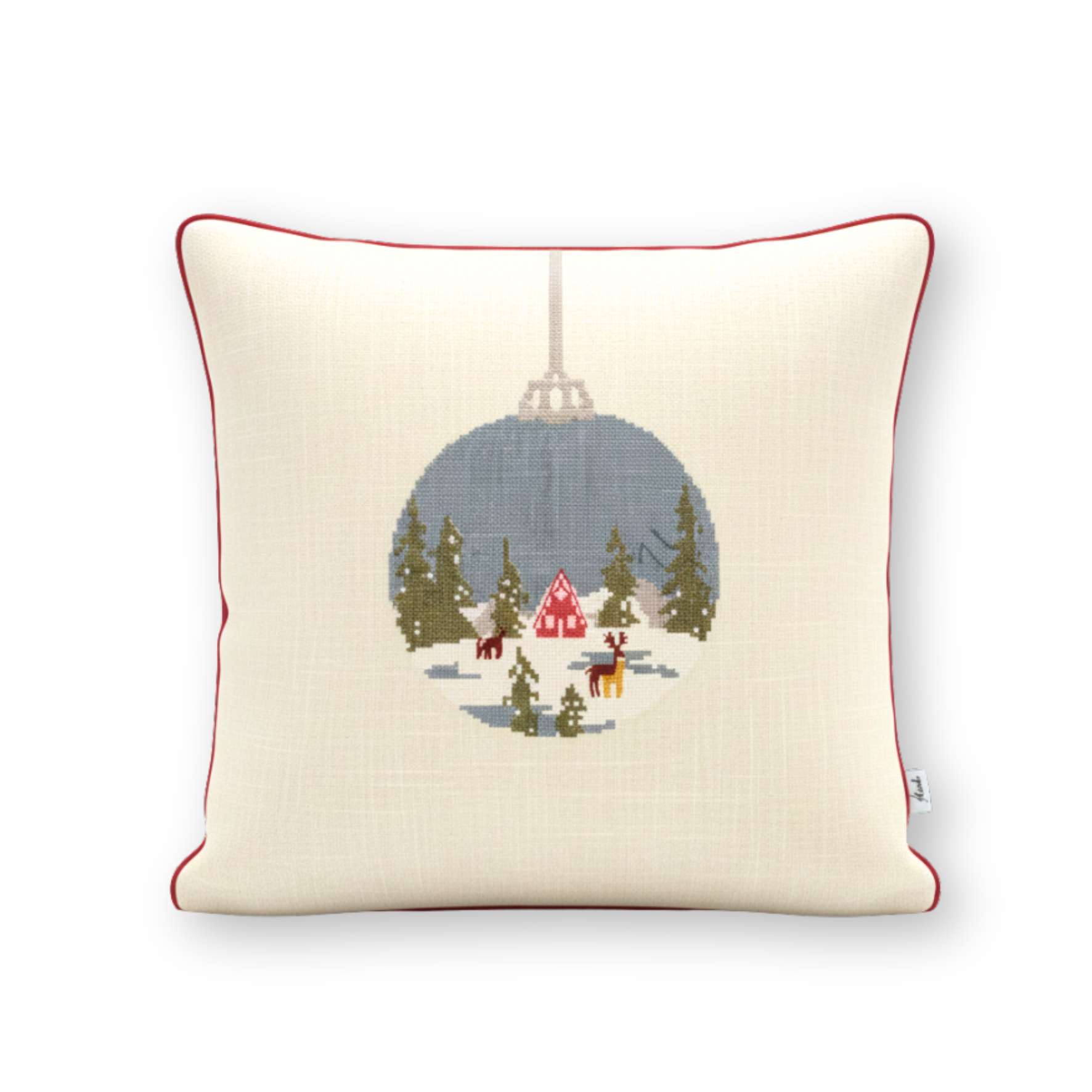 Christmas Linen - Cushion Covers (16"X16")