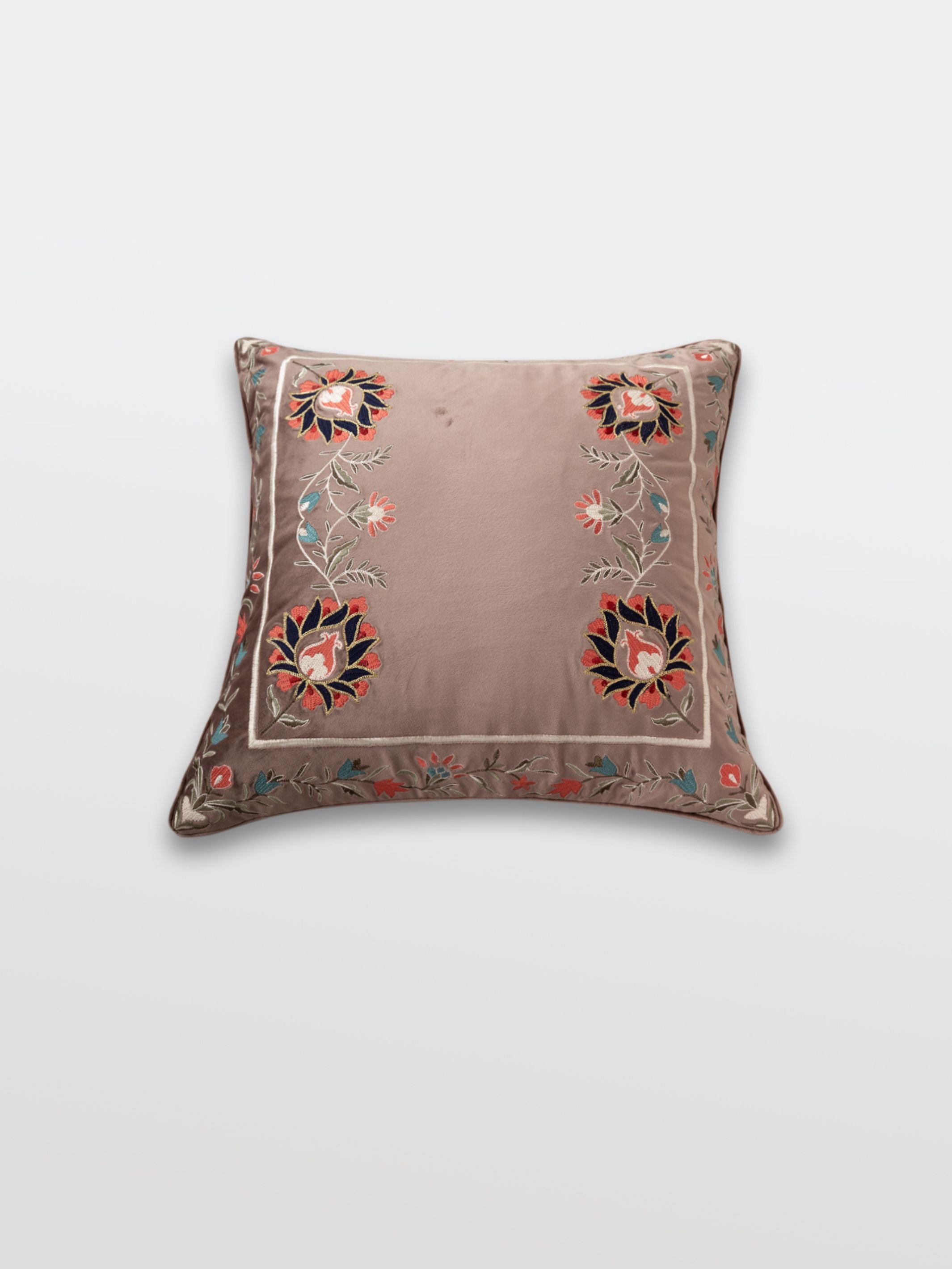 Cushion Cover - Daneen Latte Embroidered
