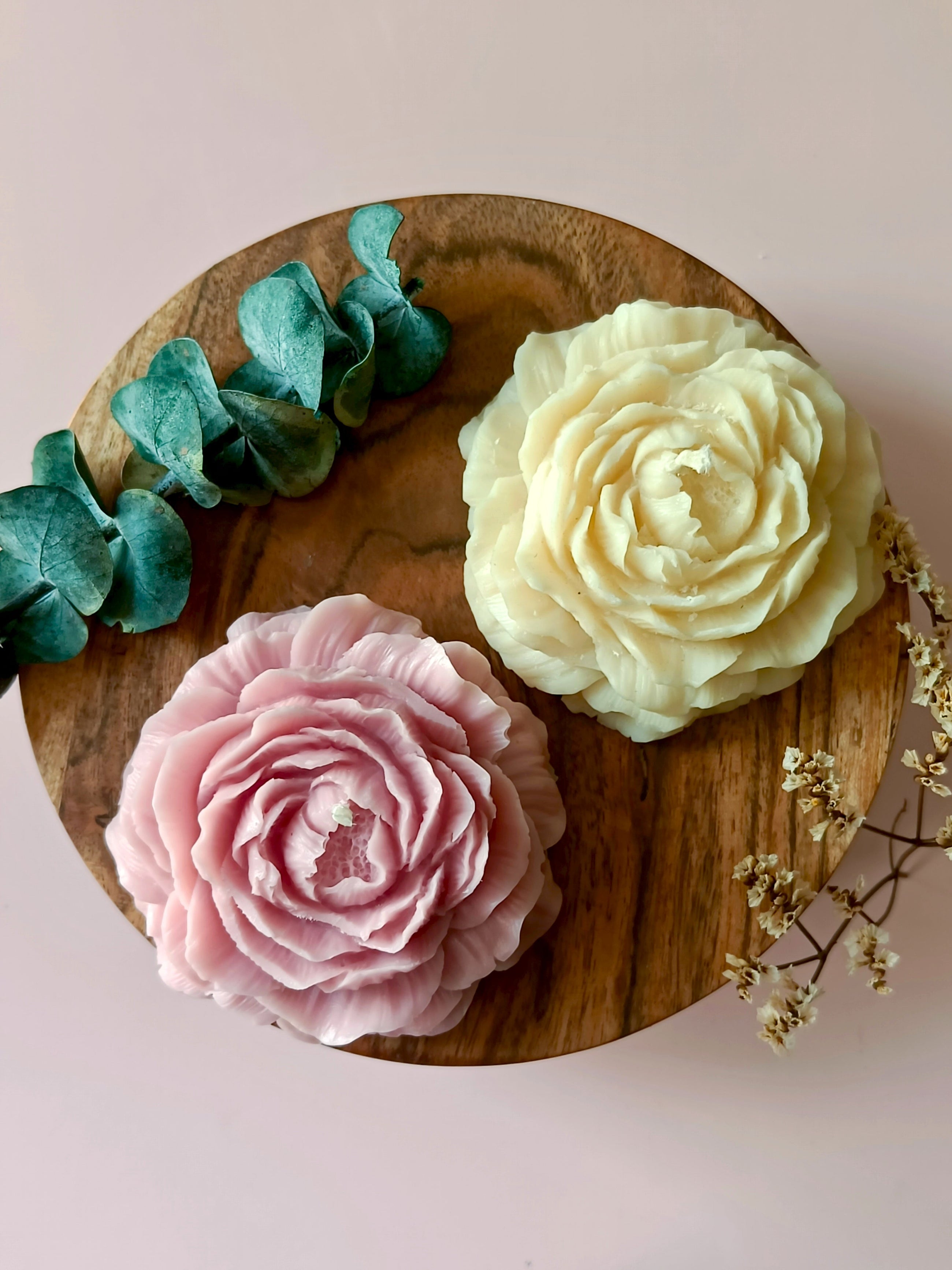 Eternal Bloom Peony Candle Set