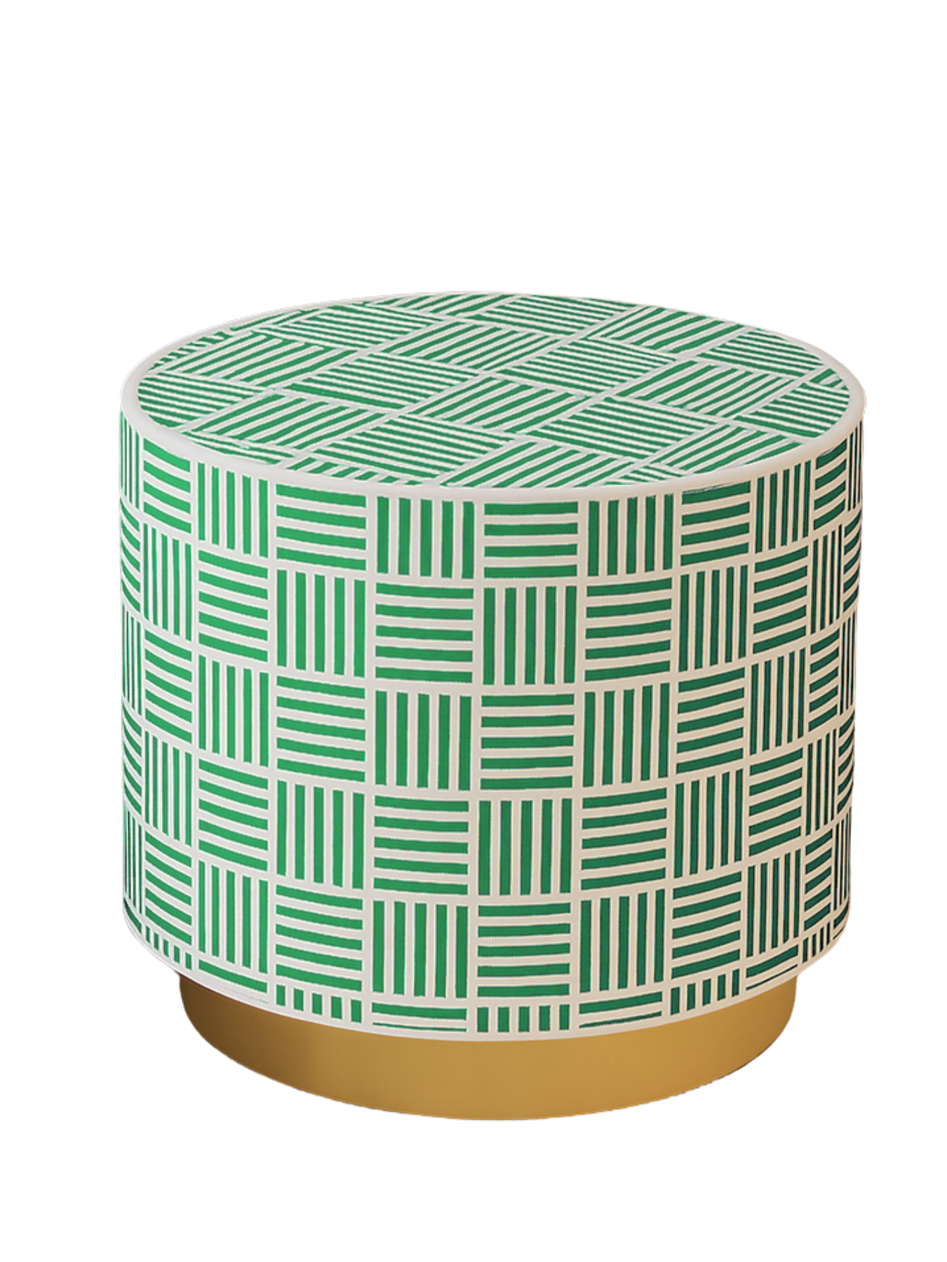 Inlay Round Side Table-