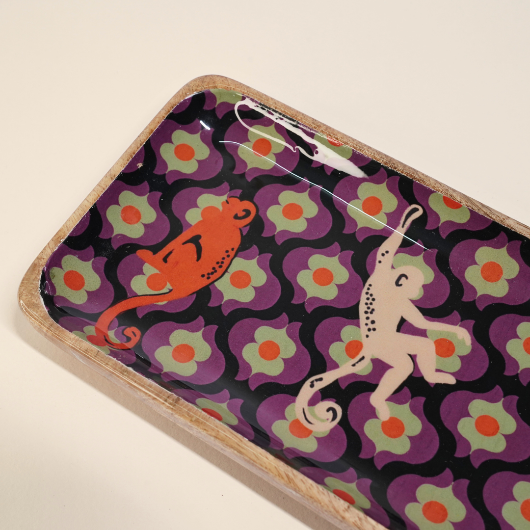 Forest Fig Monkey Platter