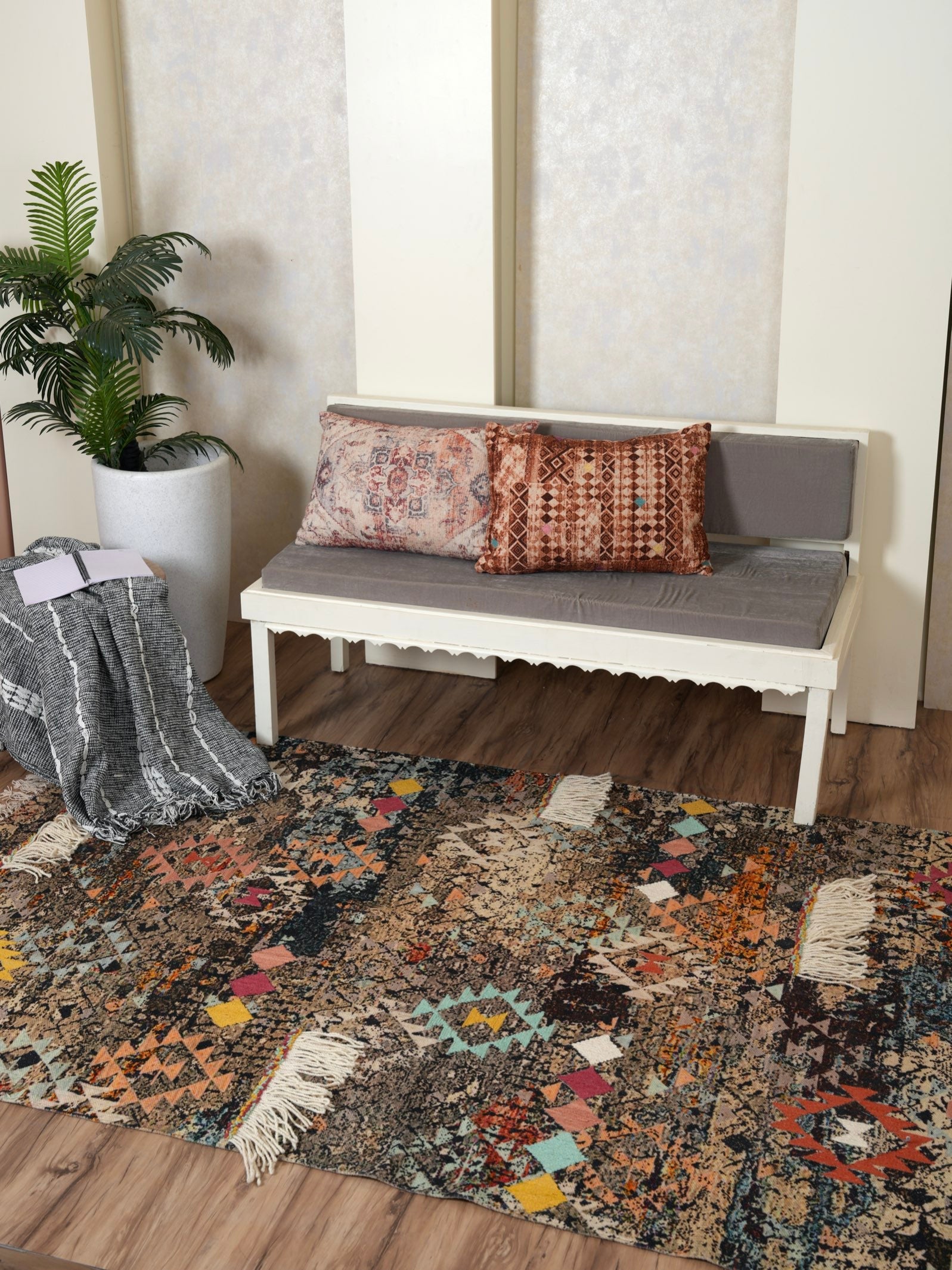 Amara Embroidered Rug