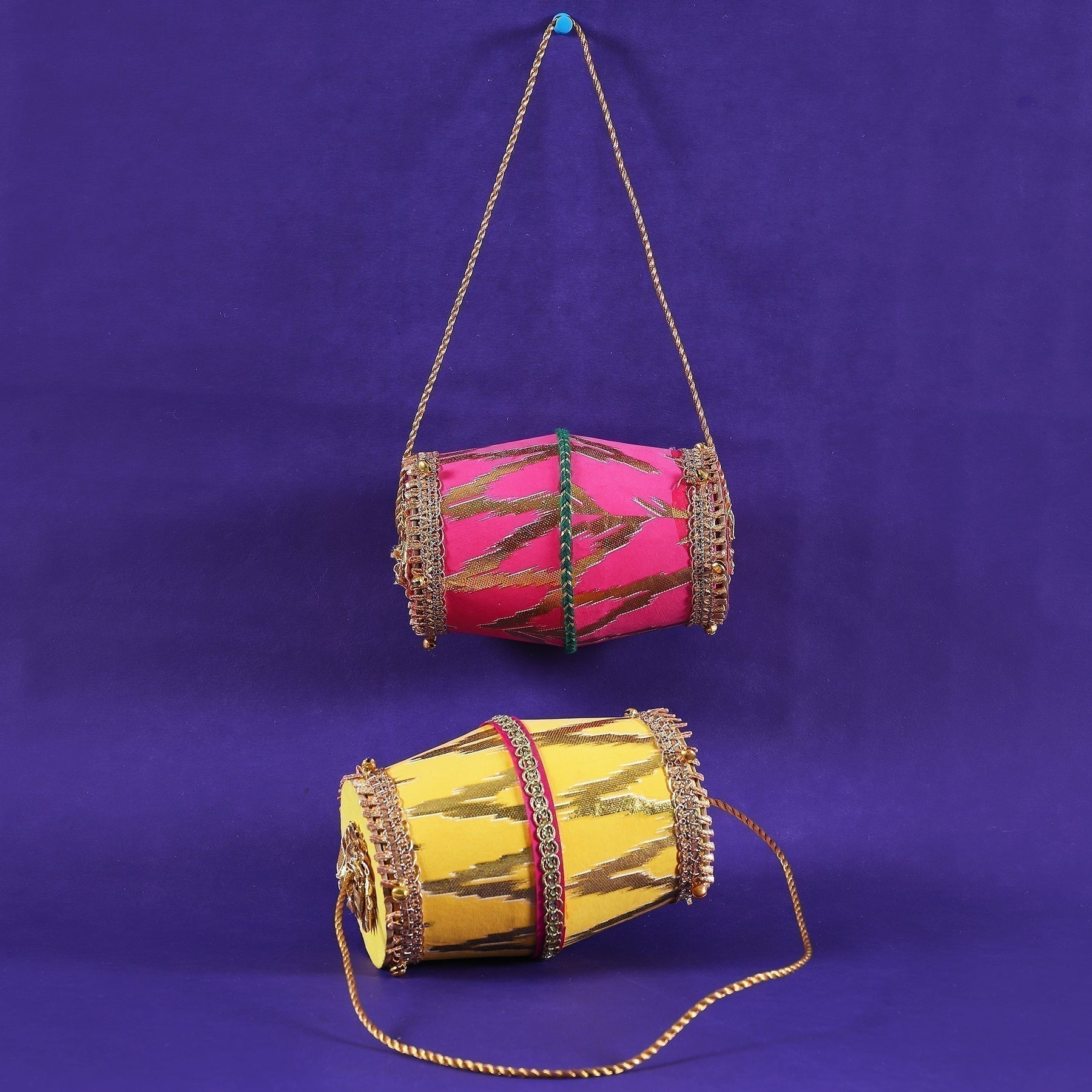 Dhol Shaped Box (Set of 2)