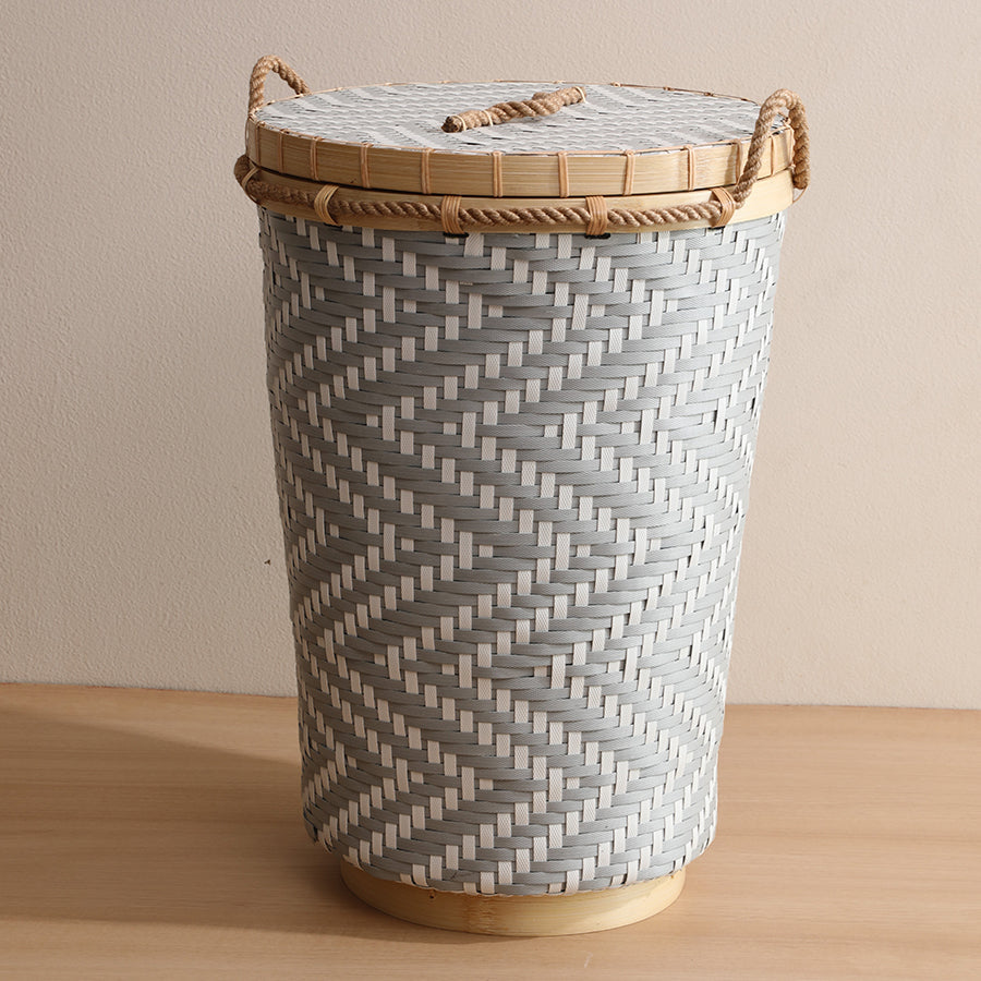 Herban Grey White Basket