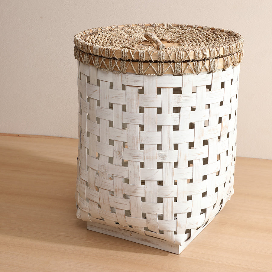 Campi white basket