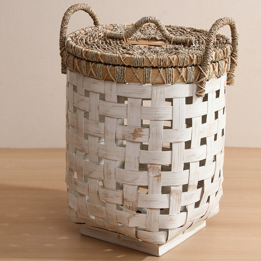 Campi white basket