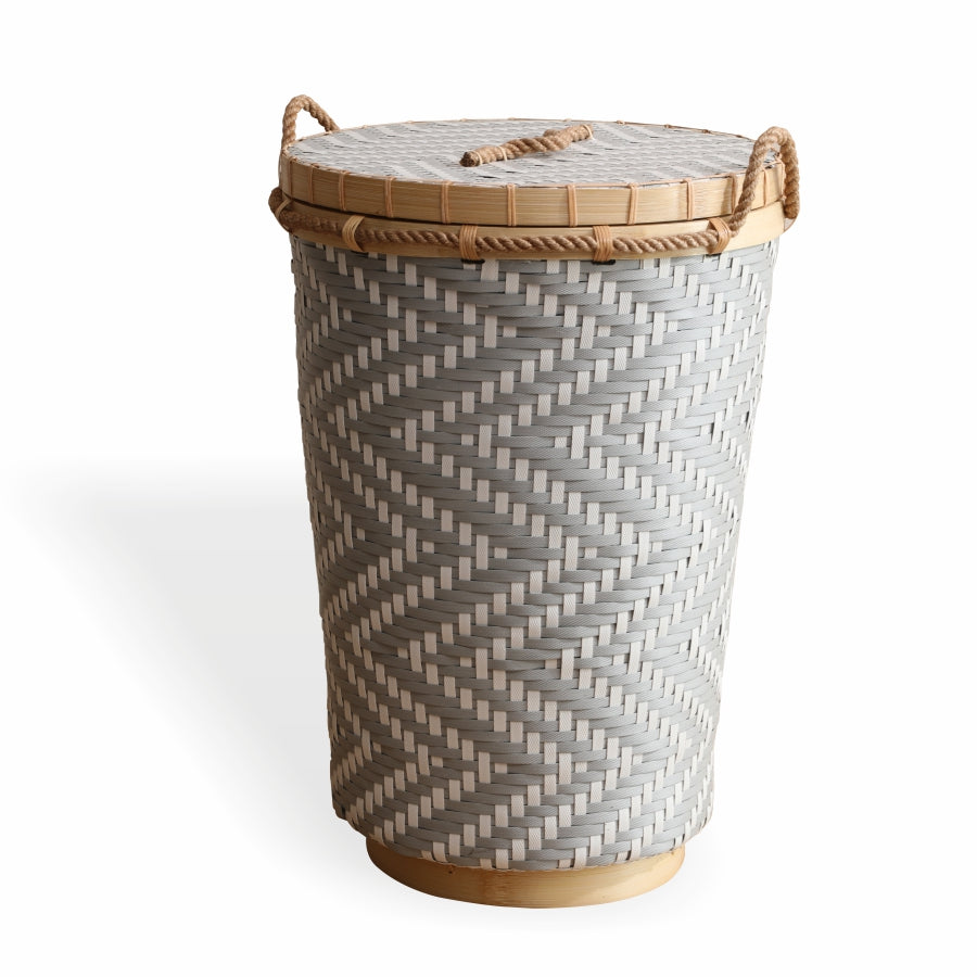 Herban Grey White Basket