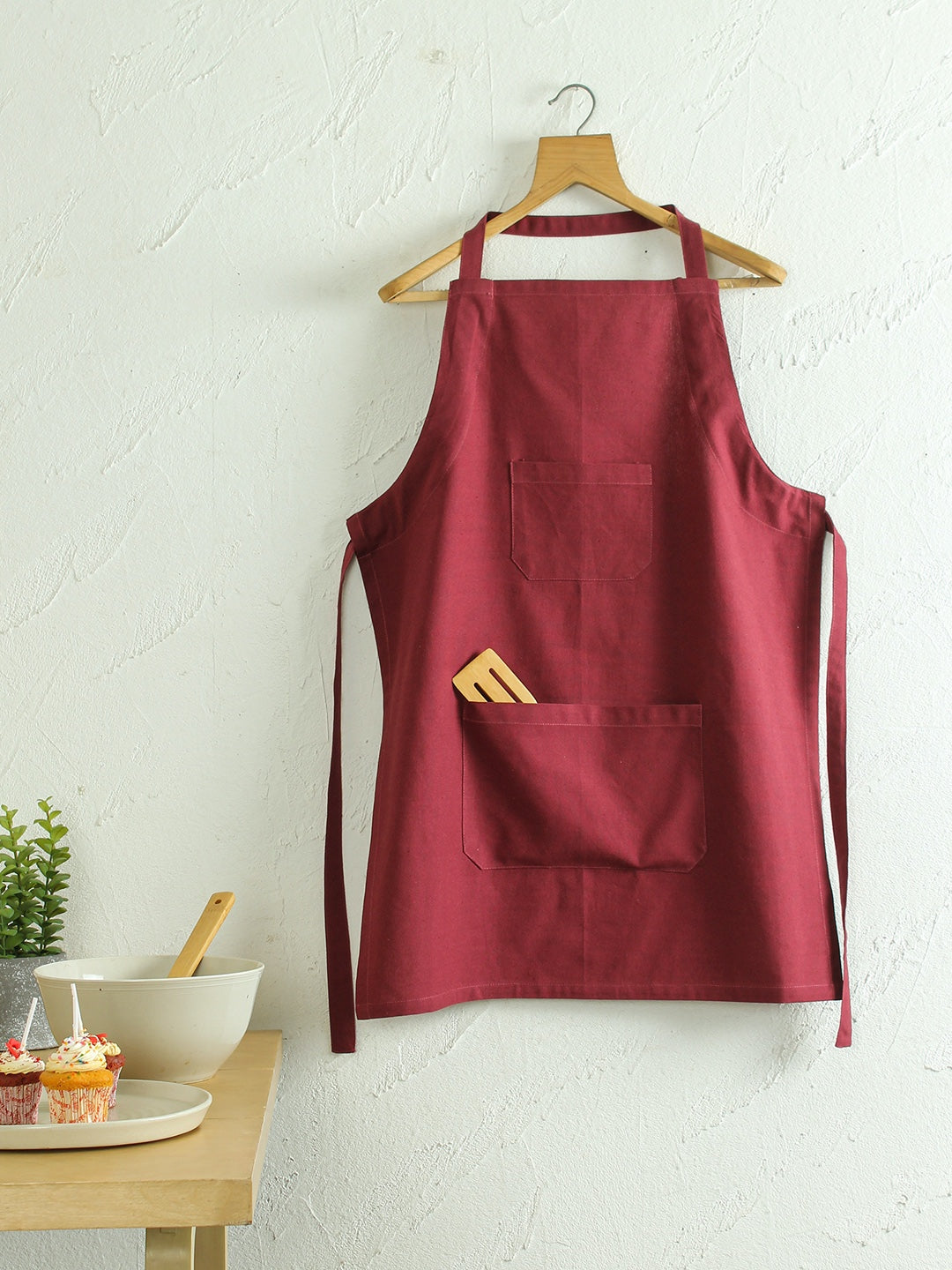 Saute & Serve 1 Apron - (Maroon)