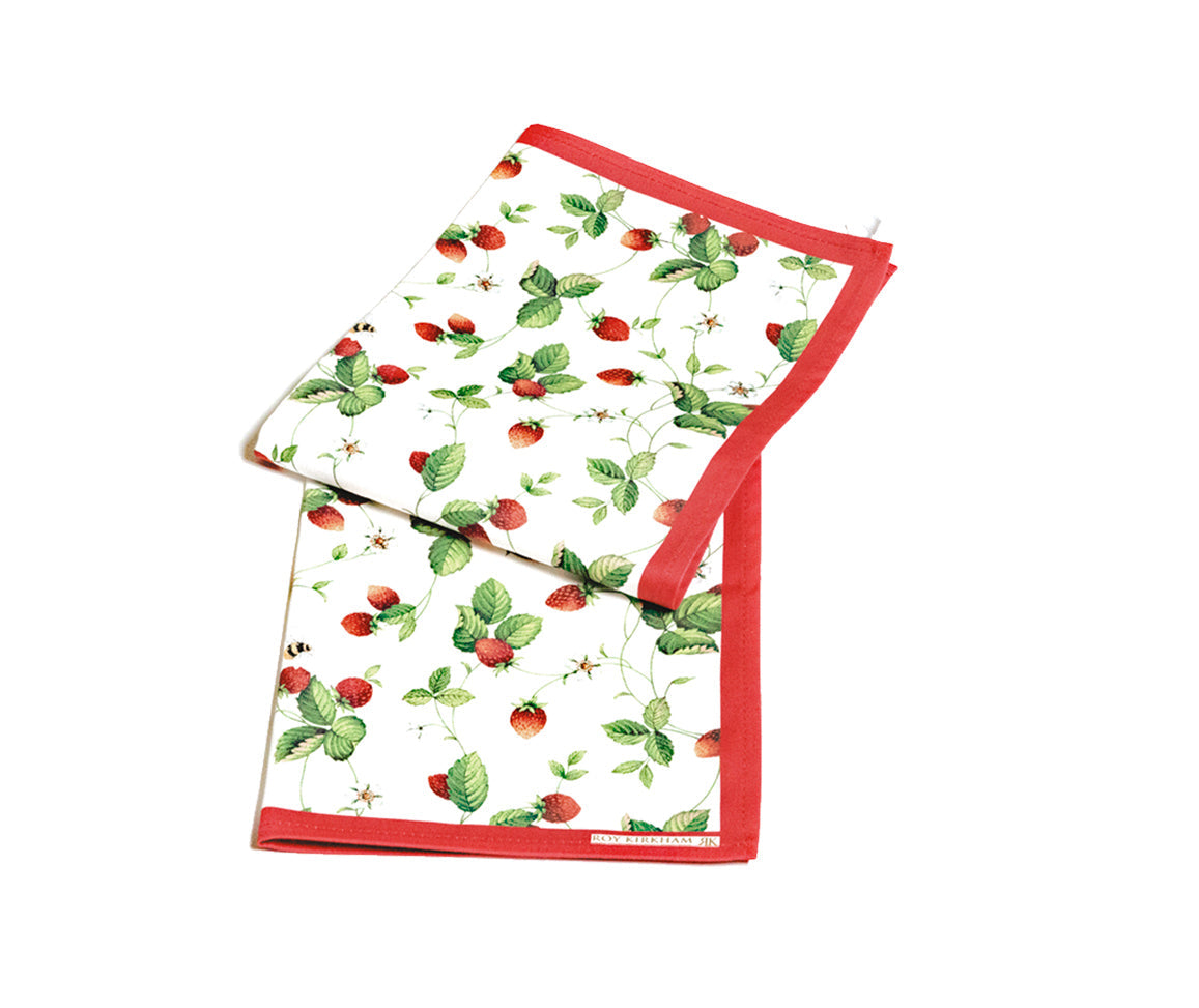 Alpine Strawberry Tea Towel (Pack of 2)