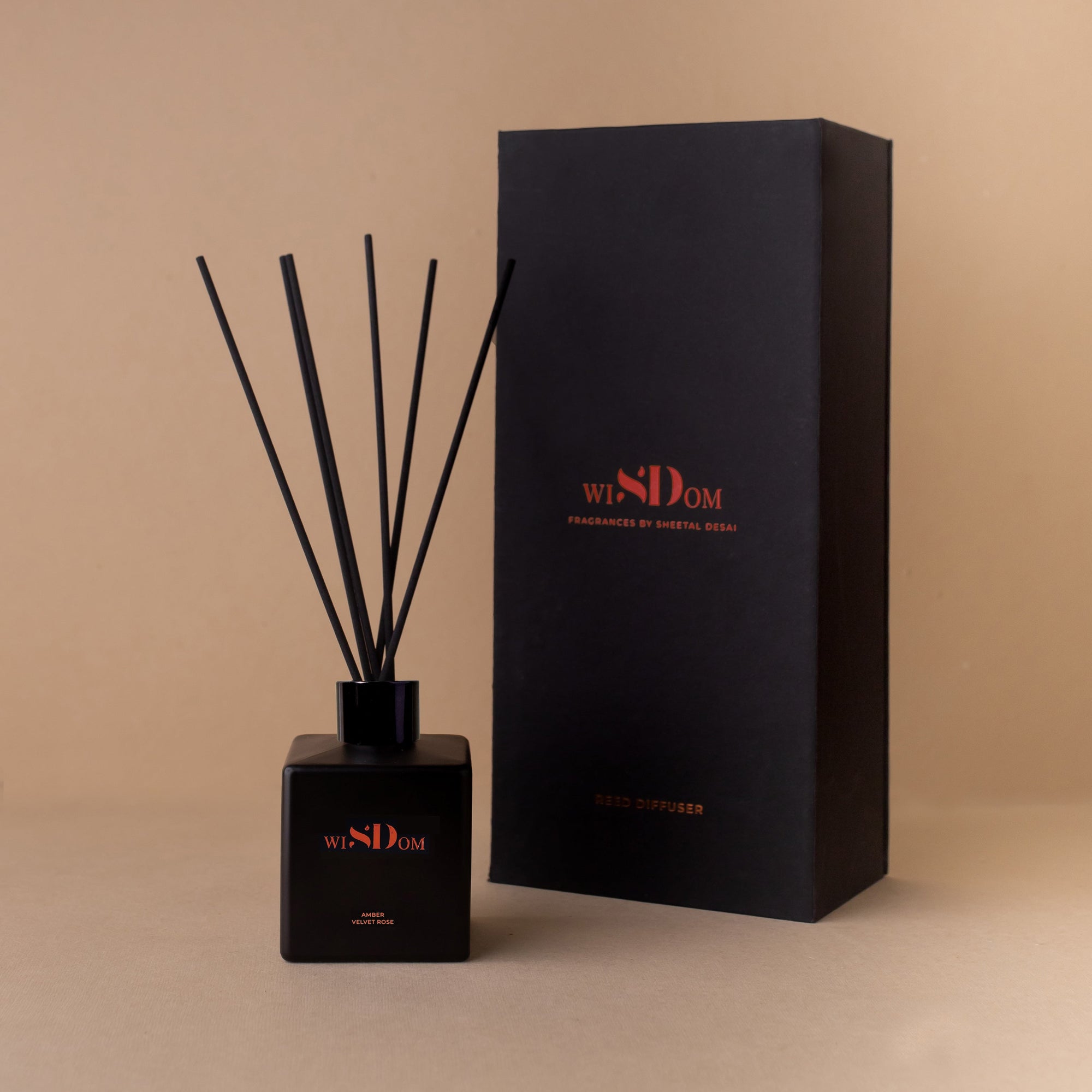 Amber & Velvet Rose Reed Diffuser