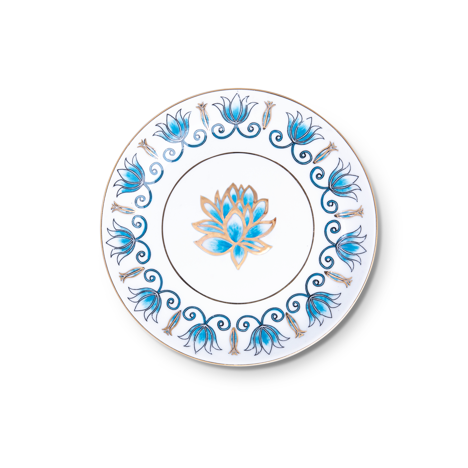 Lotus Dessert Plates (Set of 2)