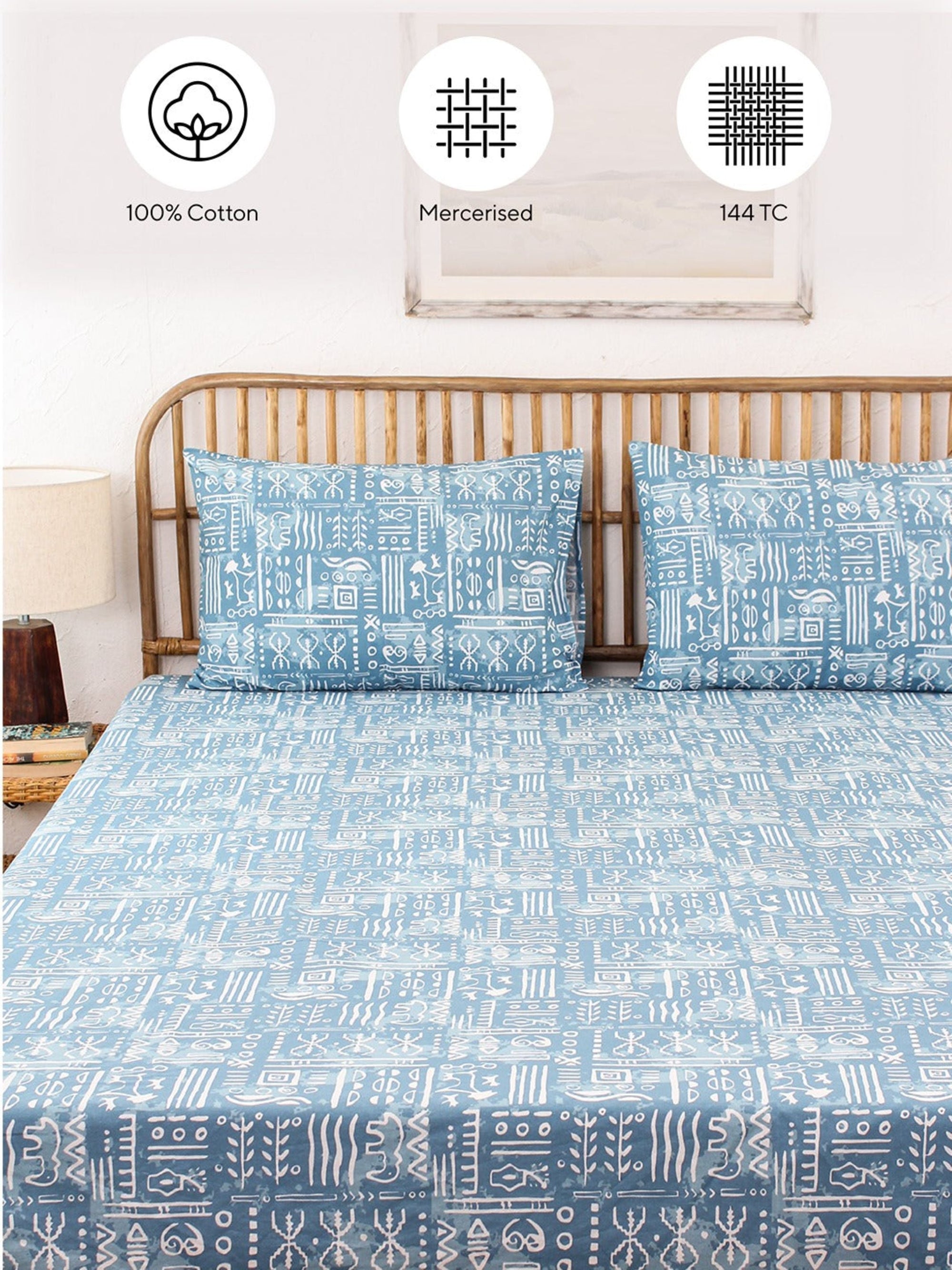 Fitted Bedsheet Set - Gamathi