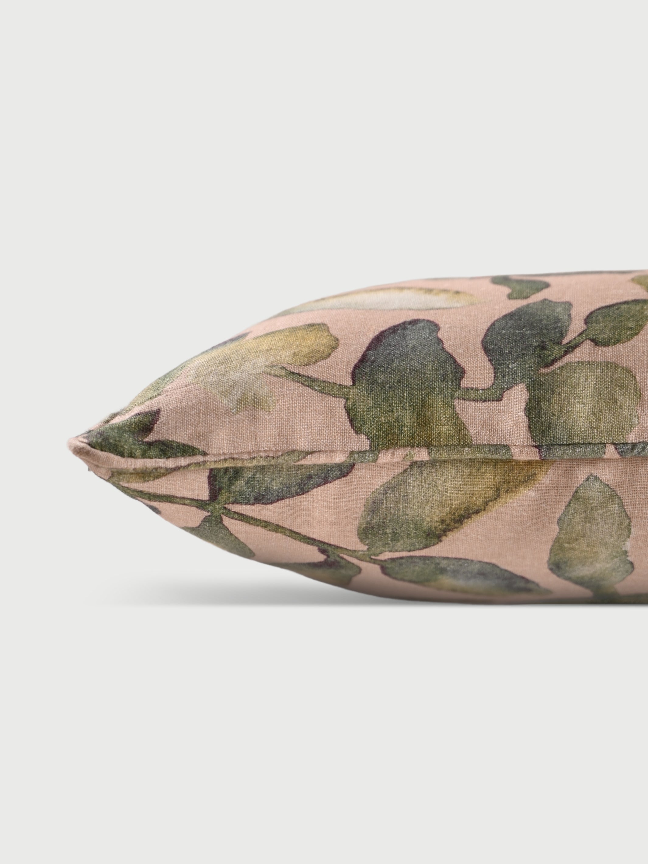 Cushion Cover - Flora Linen Blush