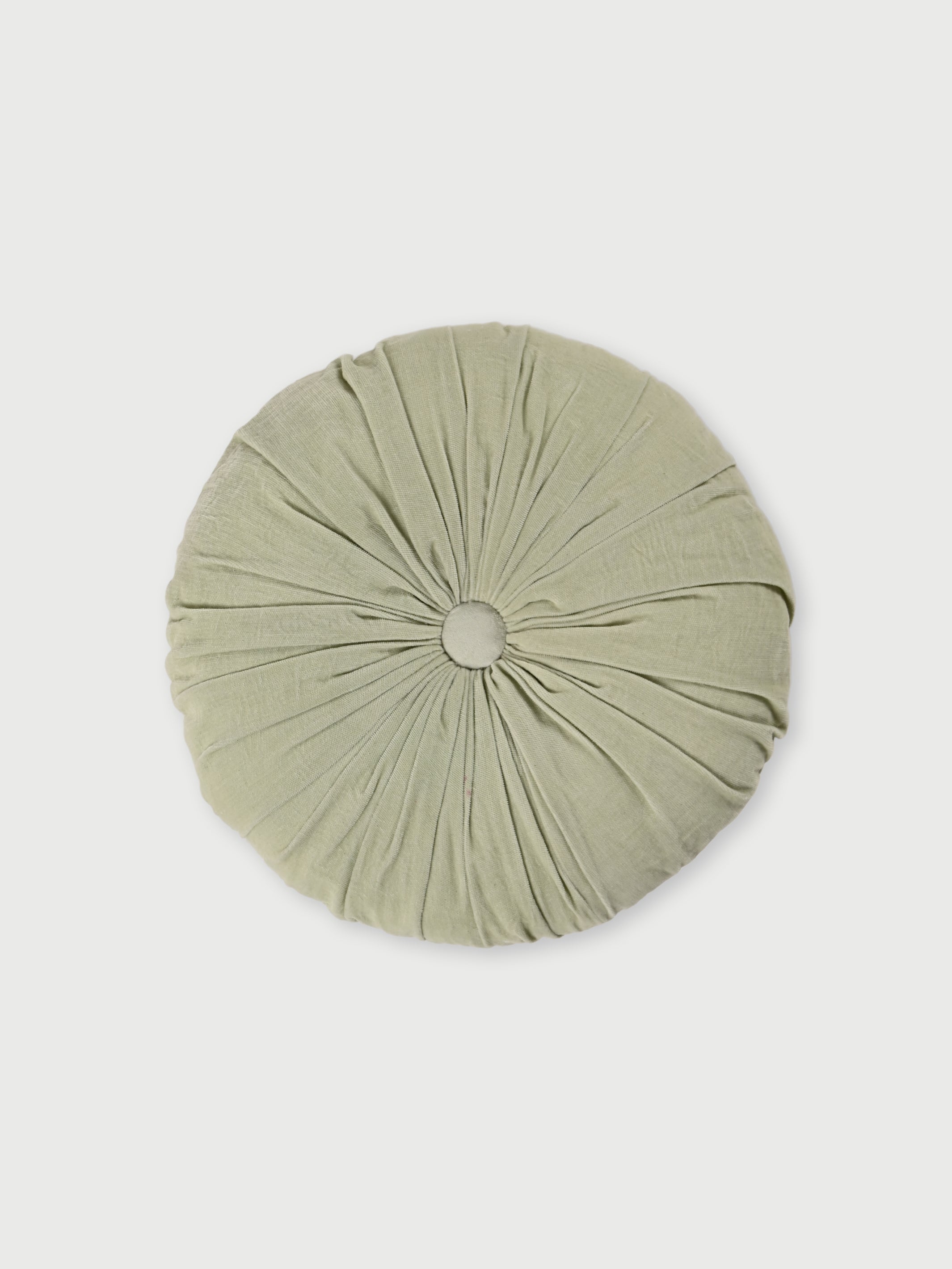 Round Cushion Cover - Cuddle Pistachio