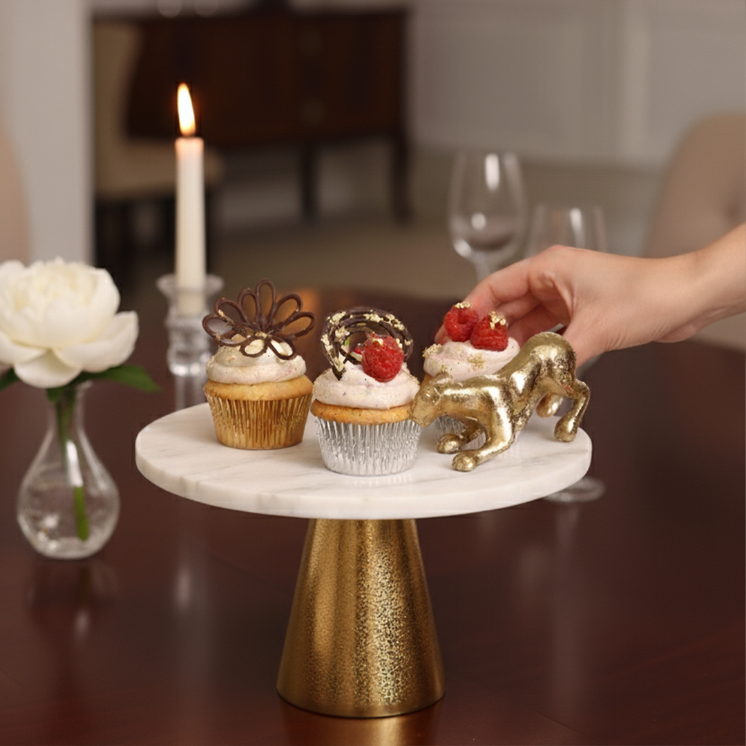 Feral Luxe - Brass Handmade Cake Stand