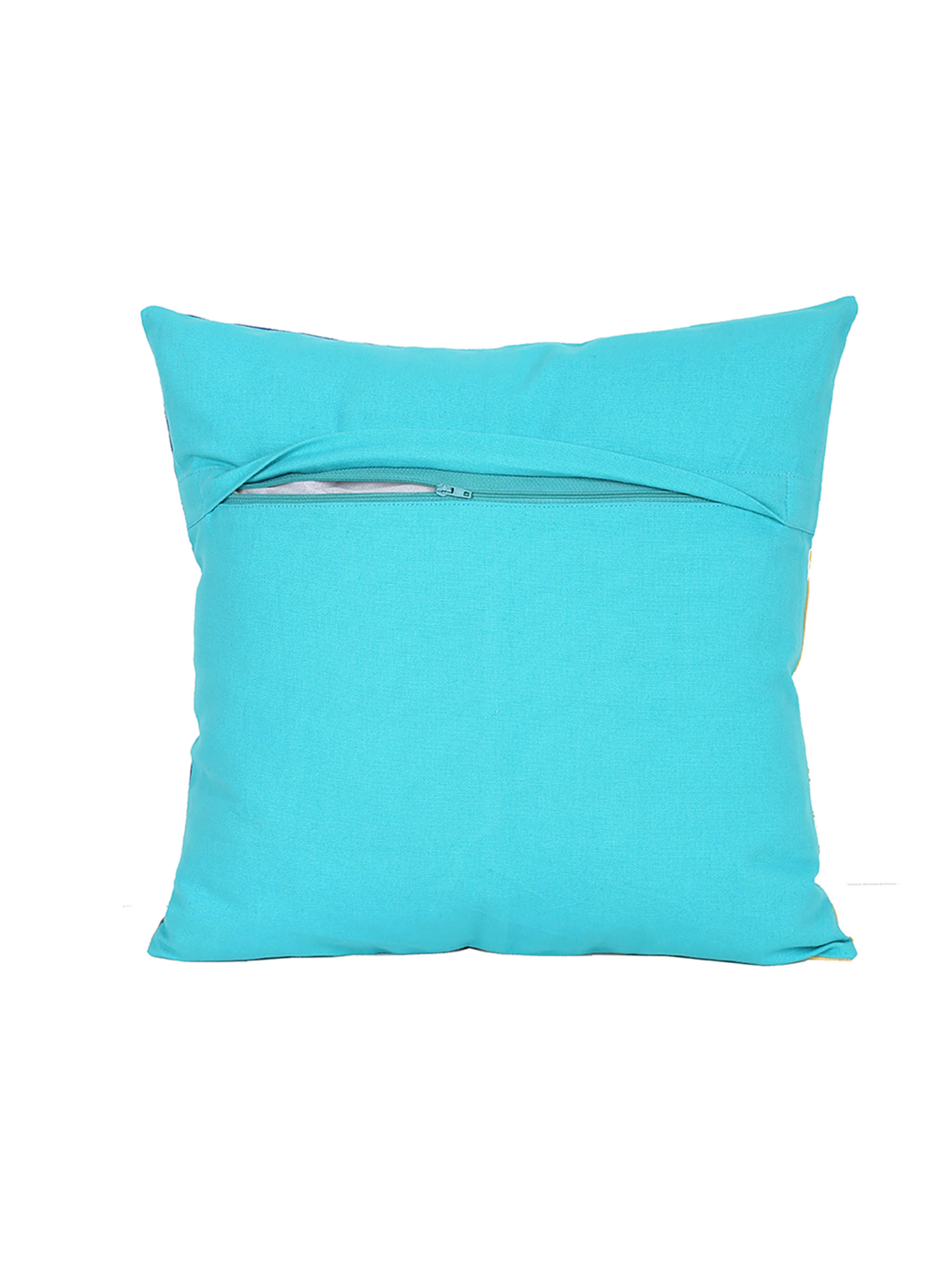 Cushion Cover - The Jumbled Brick (Blue)