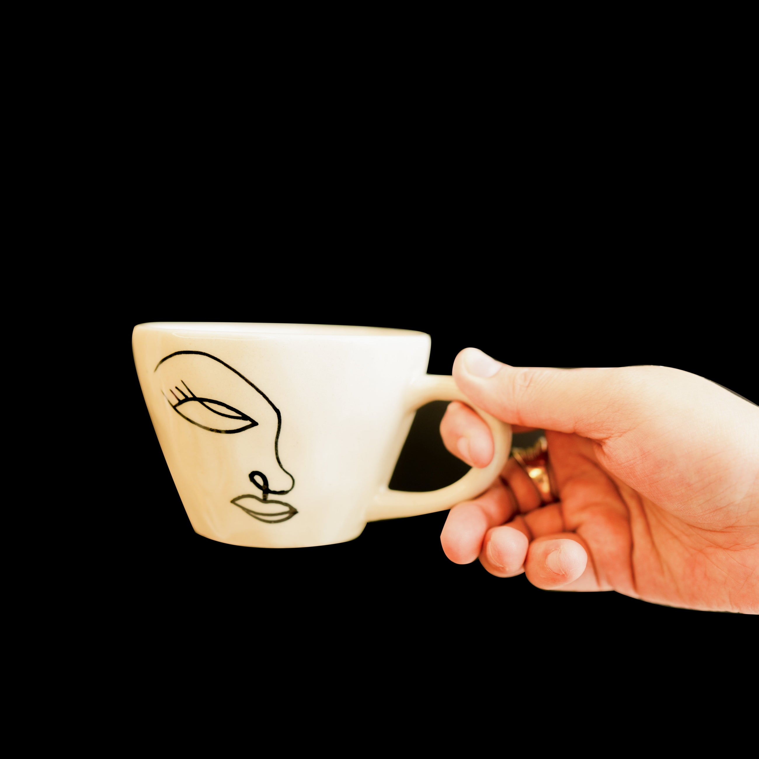 Abstract Breakfast set