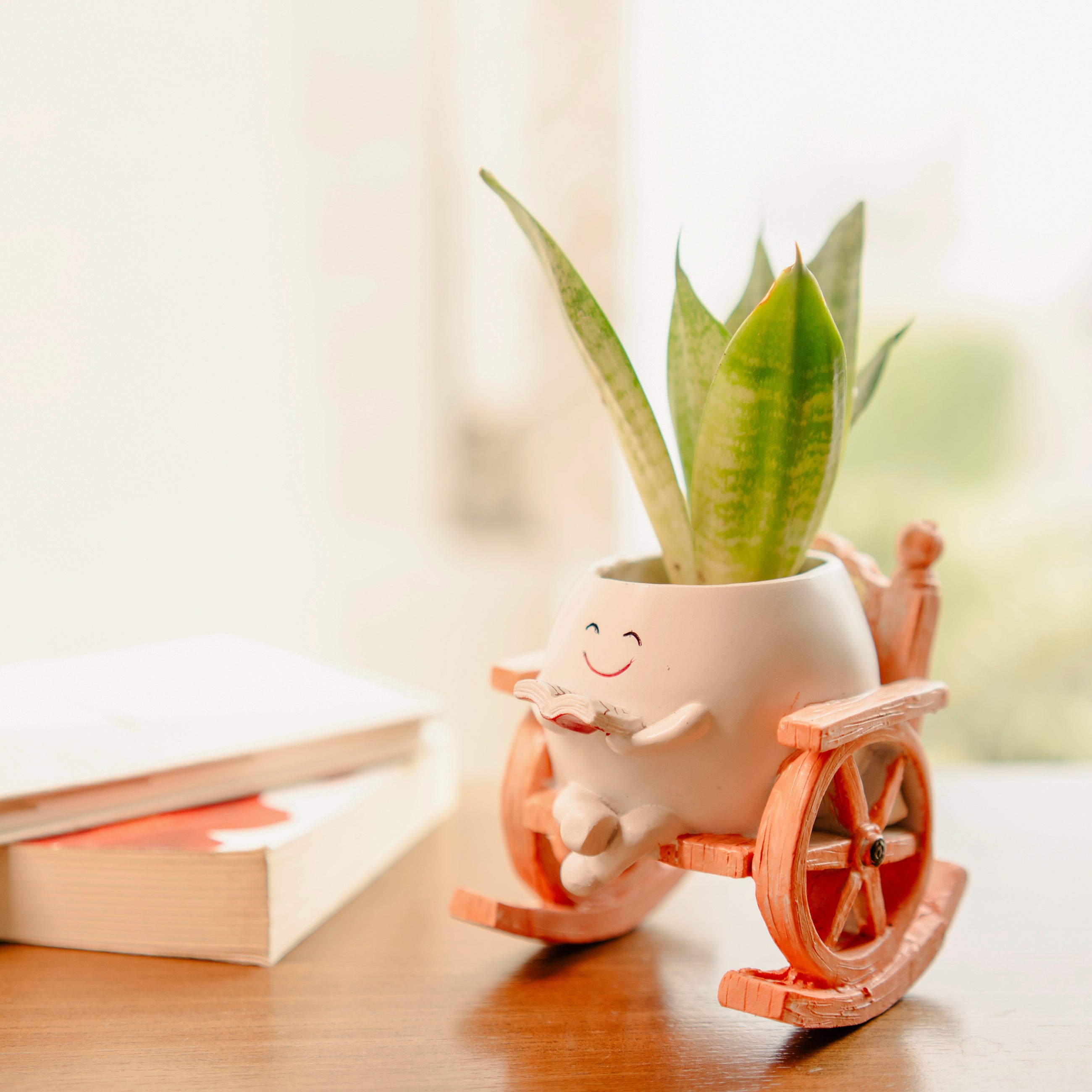 Seat of Stories planter