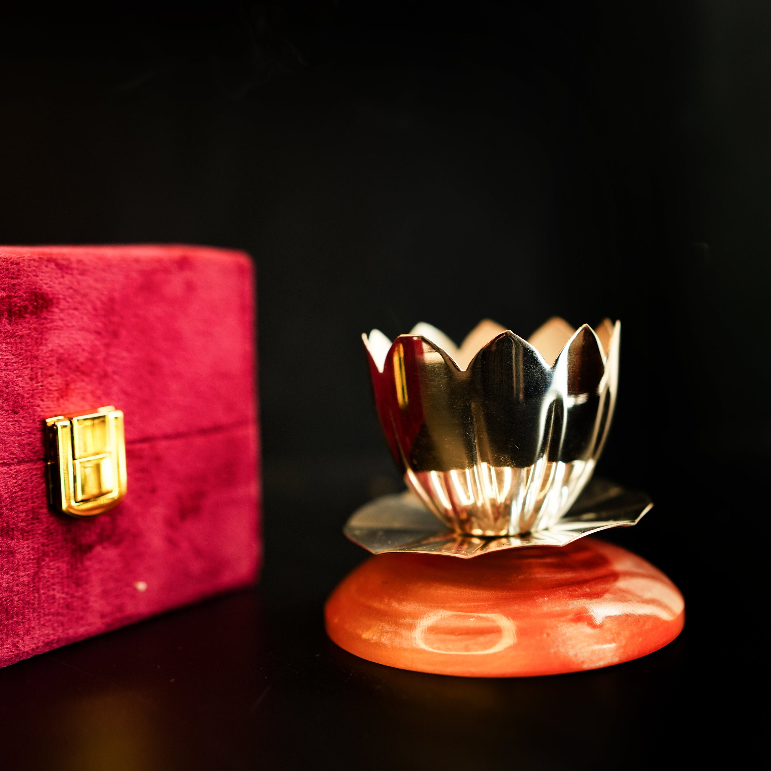 Silver Platted Shanti Deep