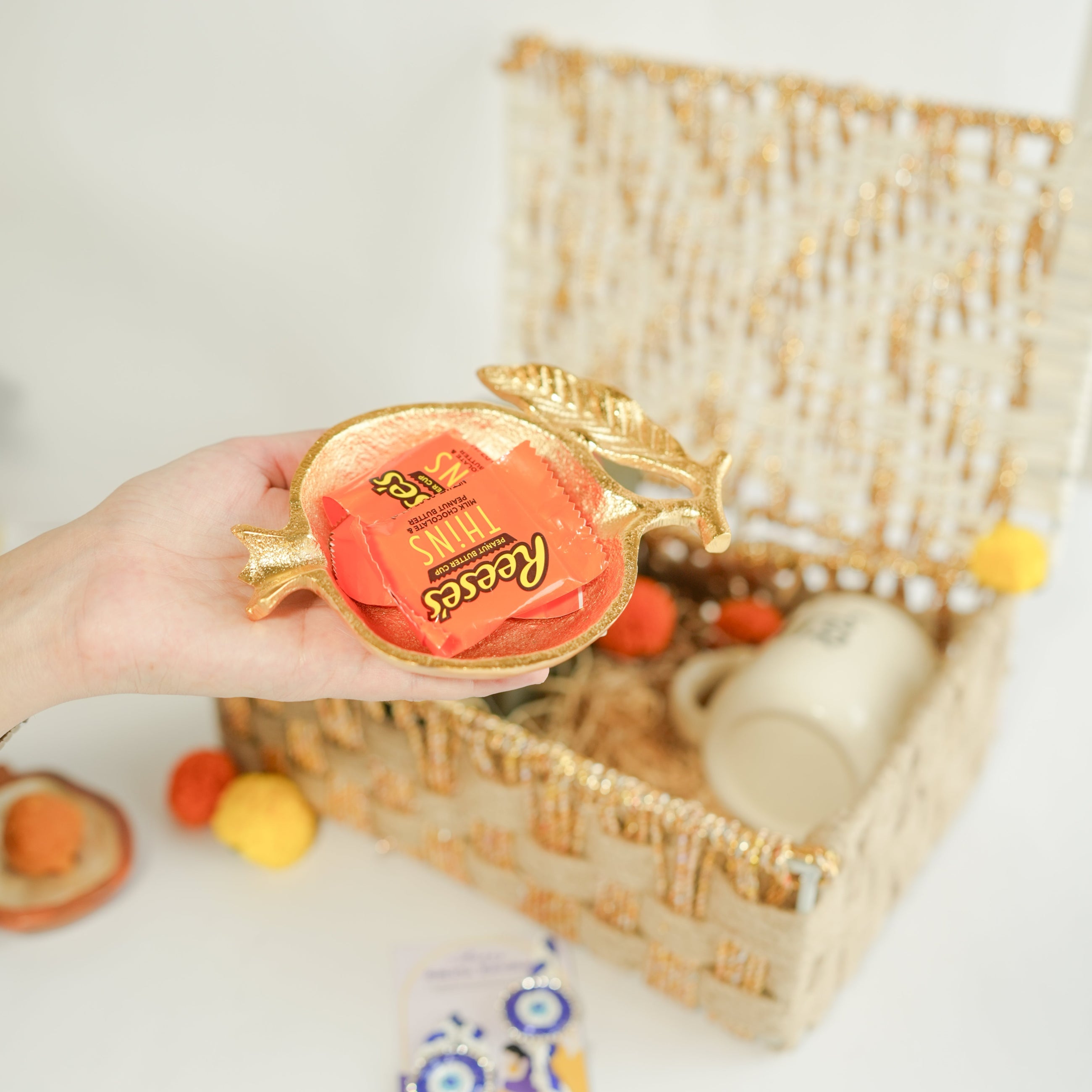 Newly weds Rakhi hamper for bhai bhabhi