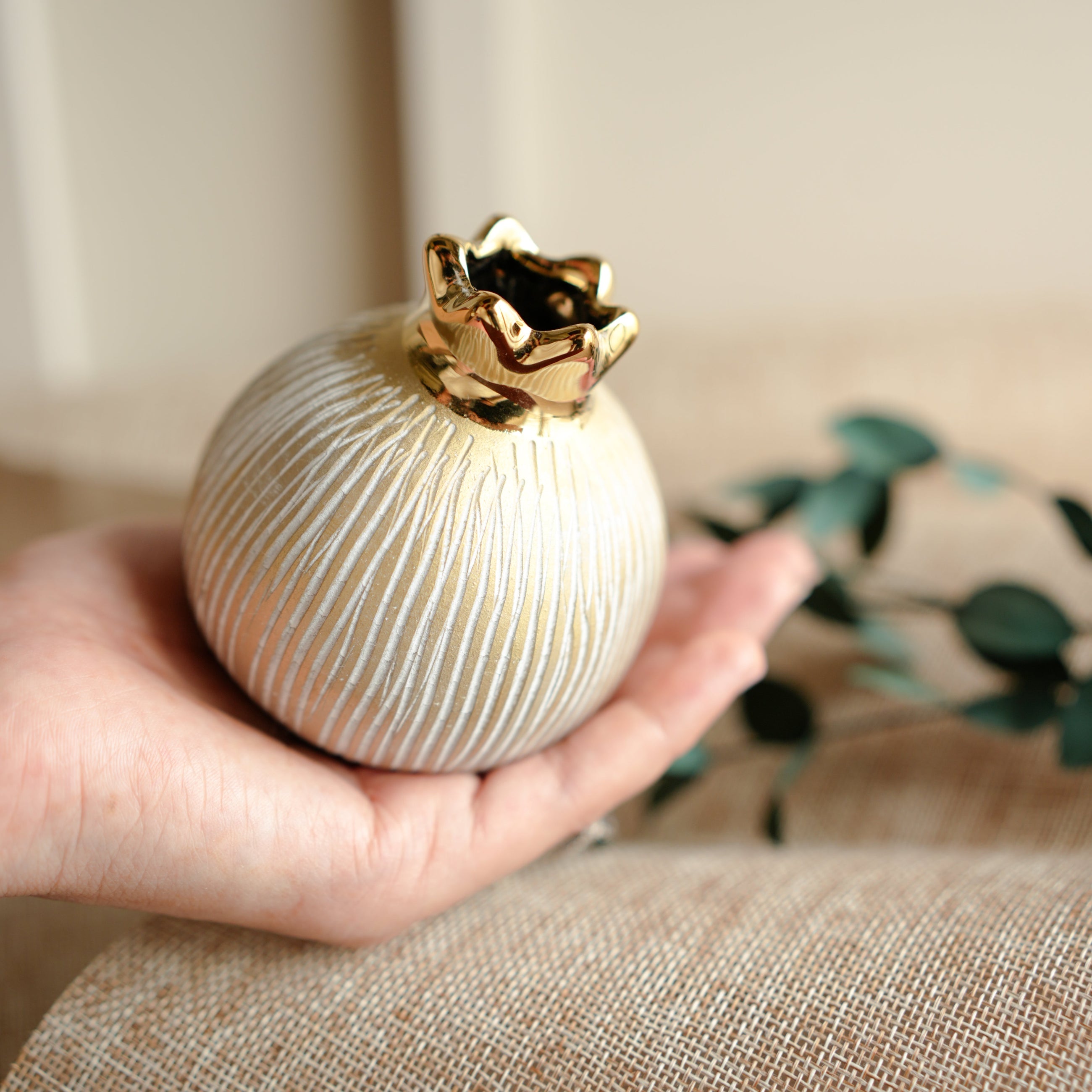 Pomegranate Jewel Vase- Small