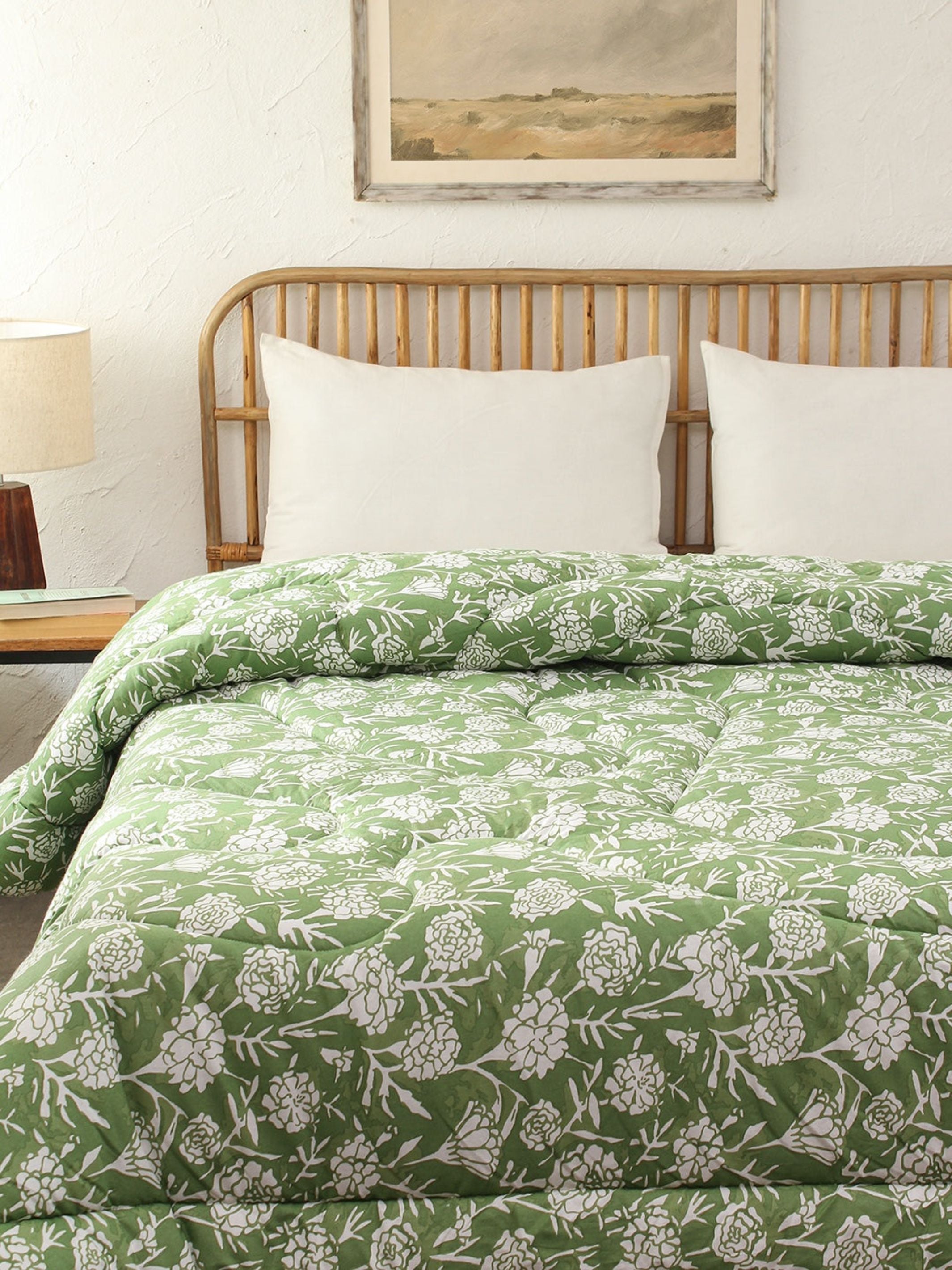 Comforter - Genda Phool Single (Green)