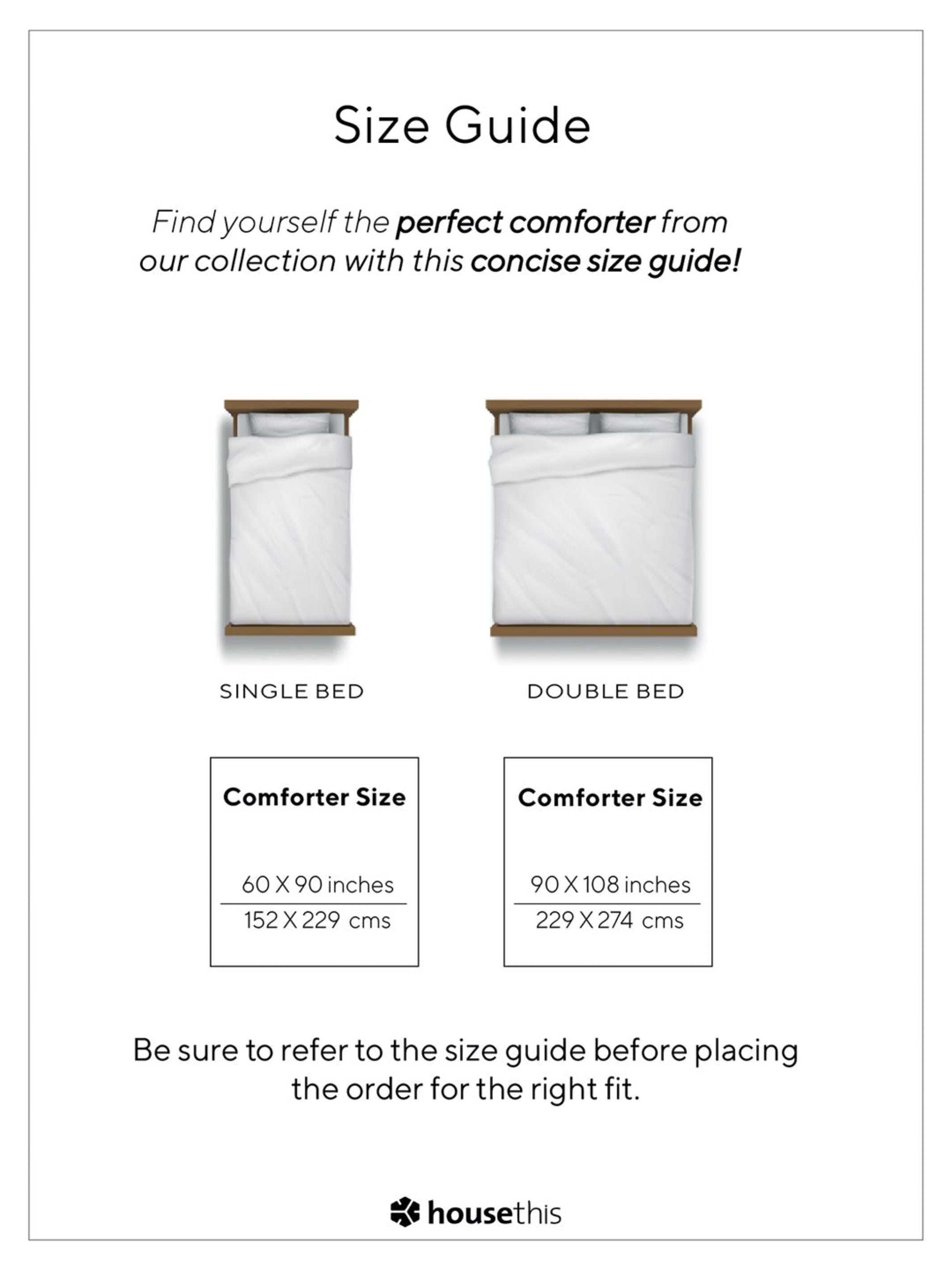 Comforter - Sanchi Single (Yellow)