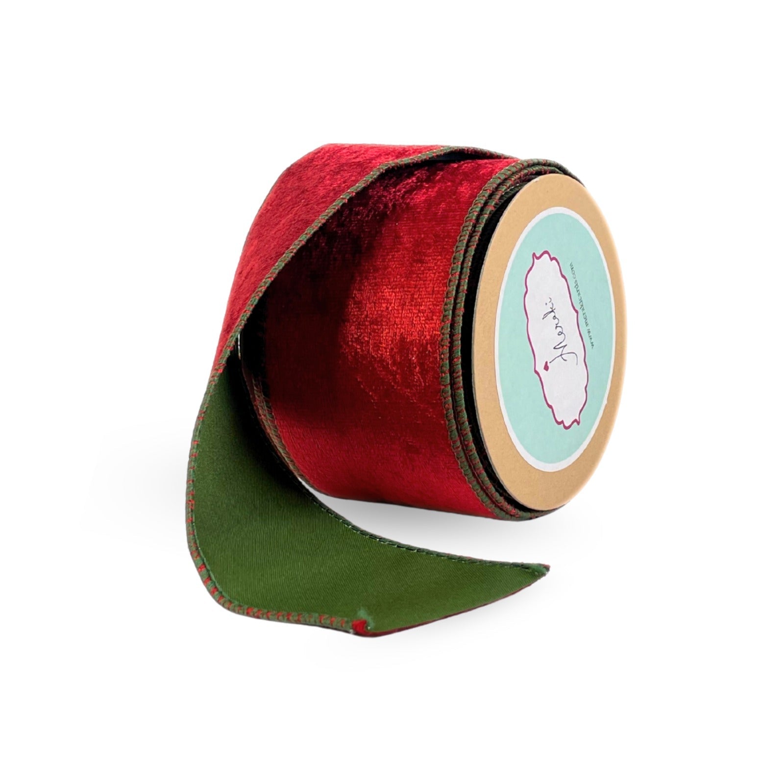Red & Green Reversible Ribbon