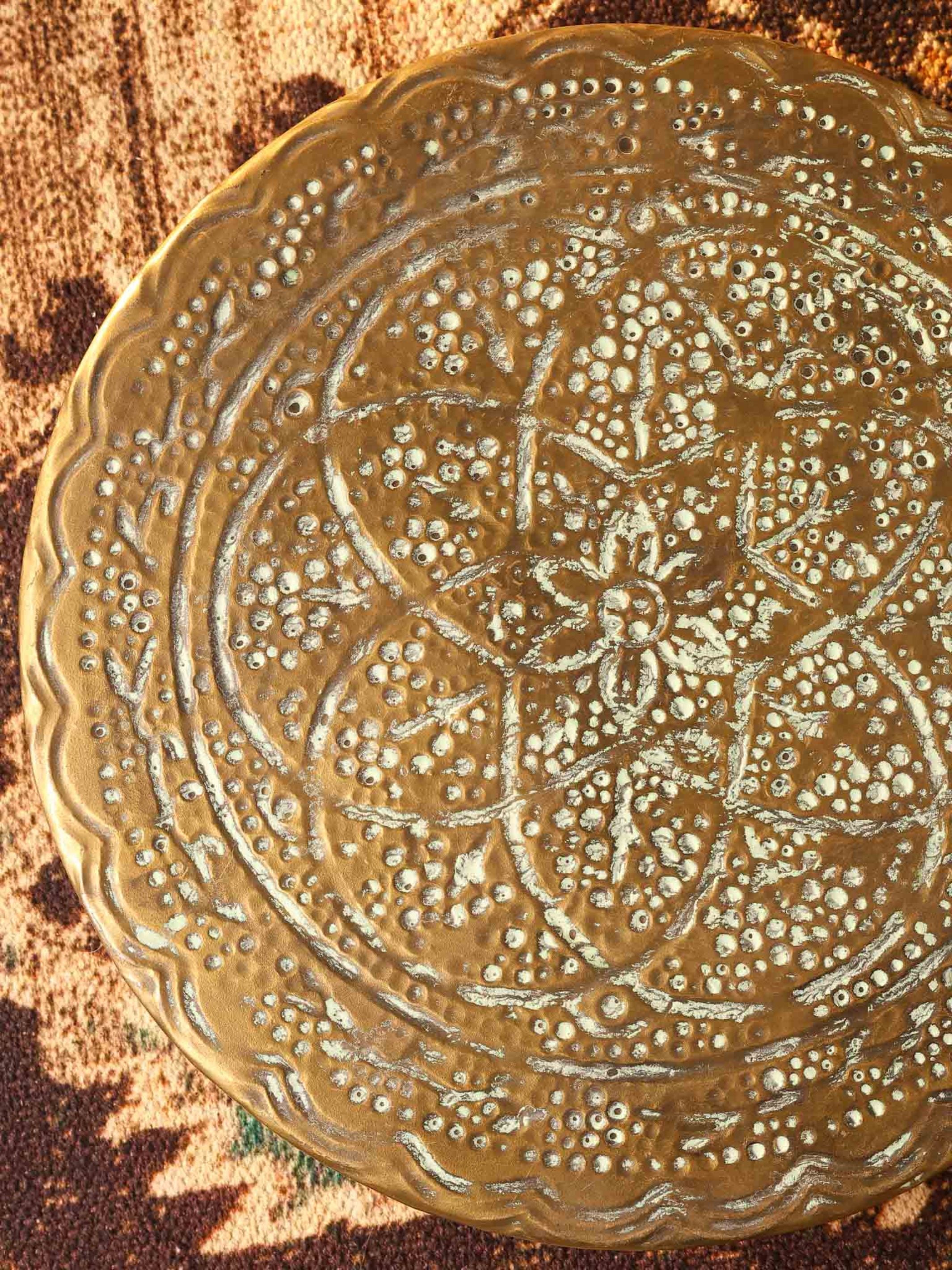 Ceylan Metal Tray